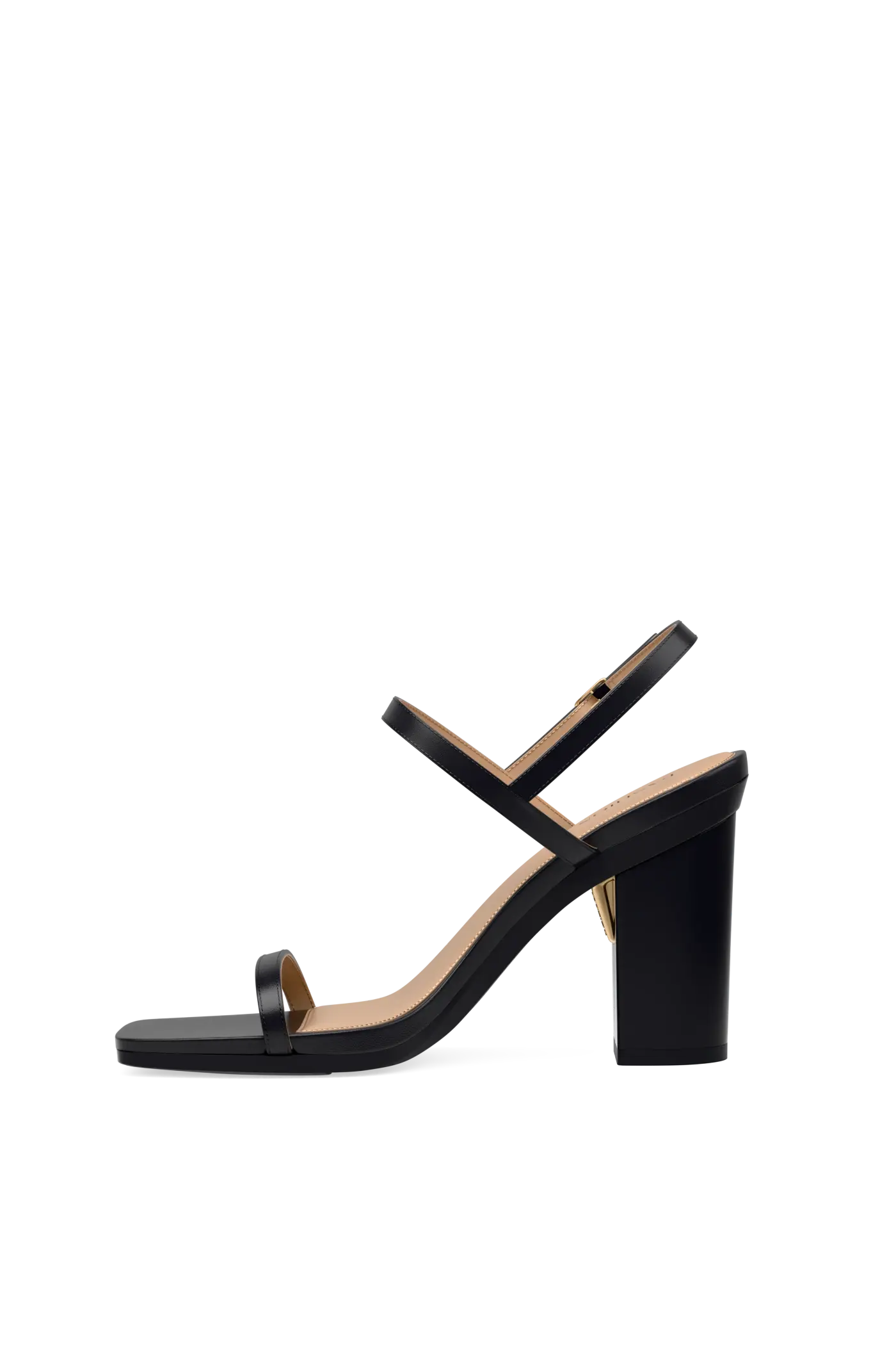 The Miranda - Coal Leather 4 Block