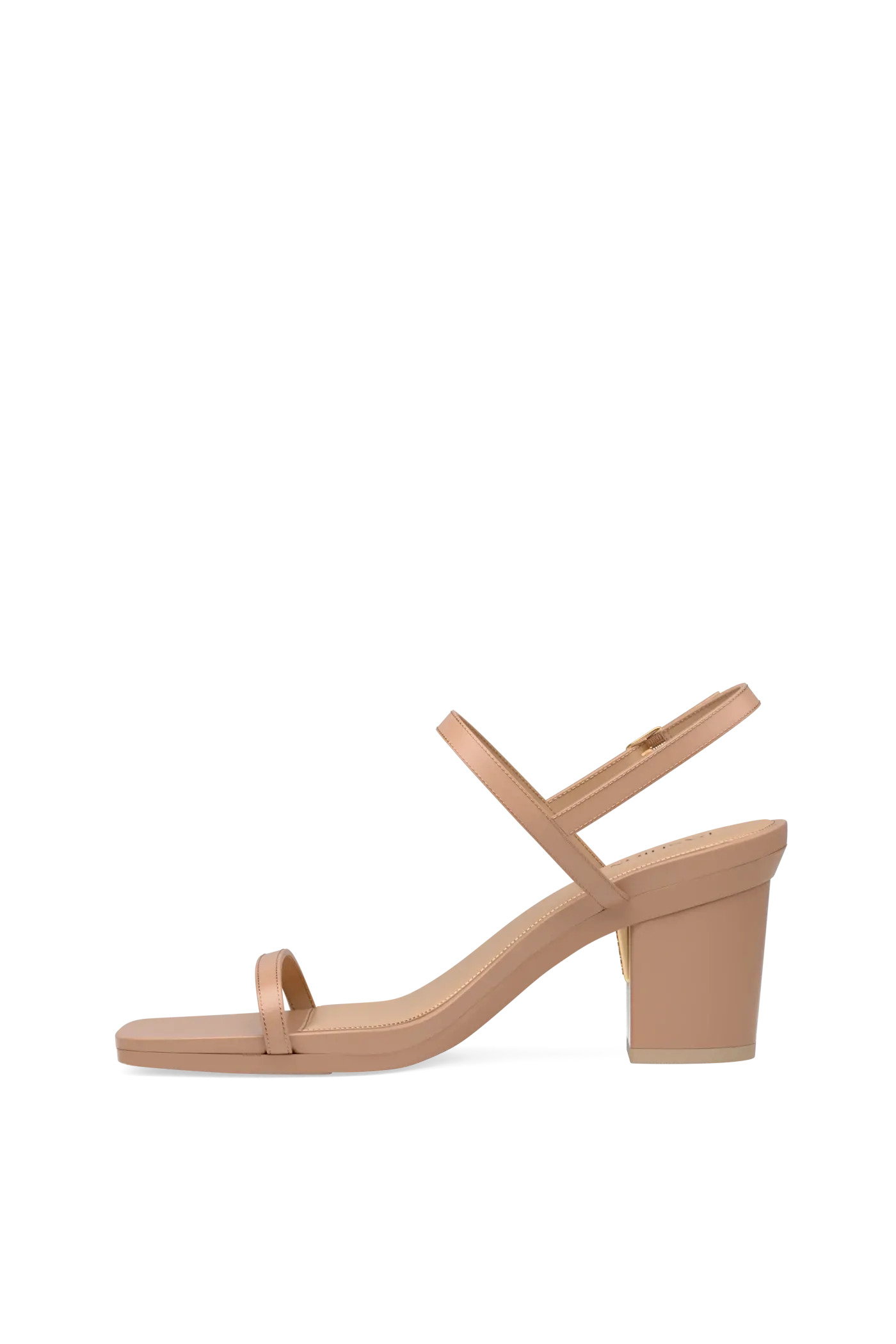 The Miranda - Latte Leather 3 Block