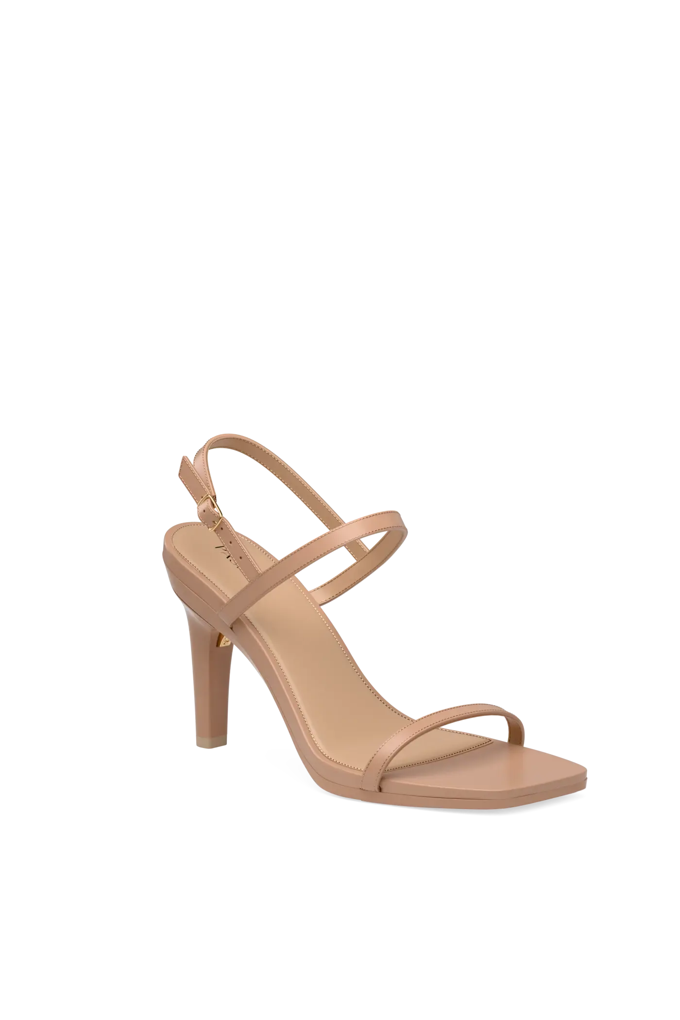 The Miranda - Latte Leather 4 Stiletto