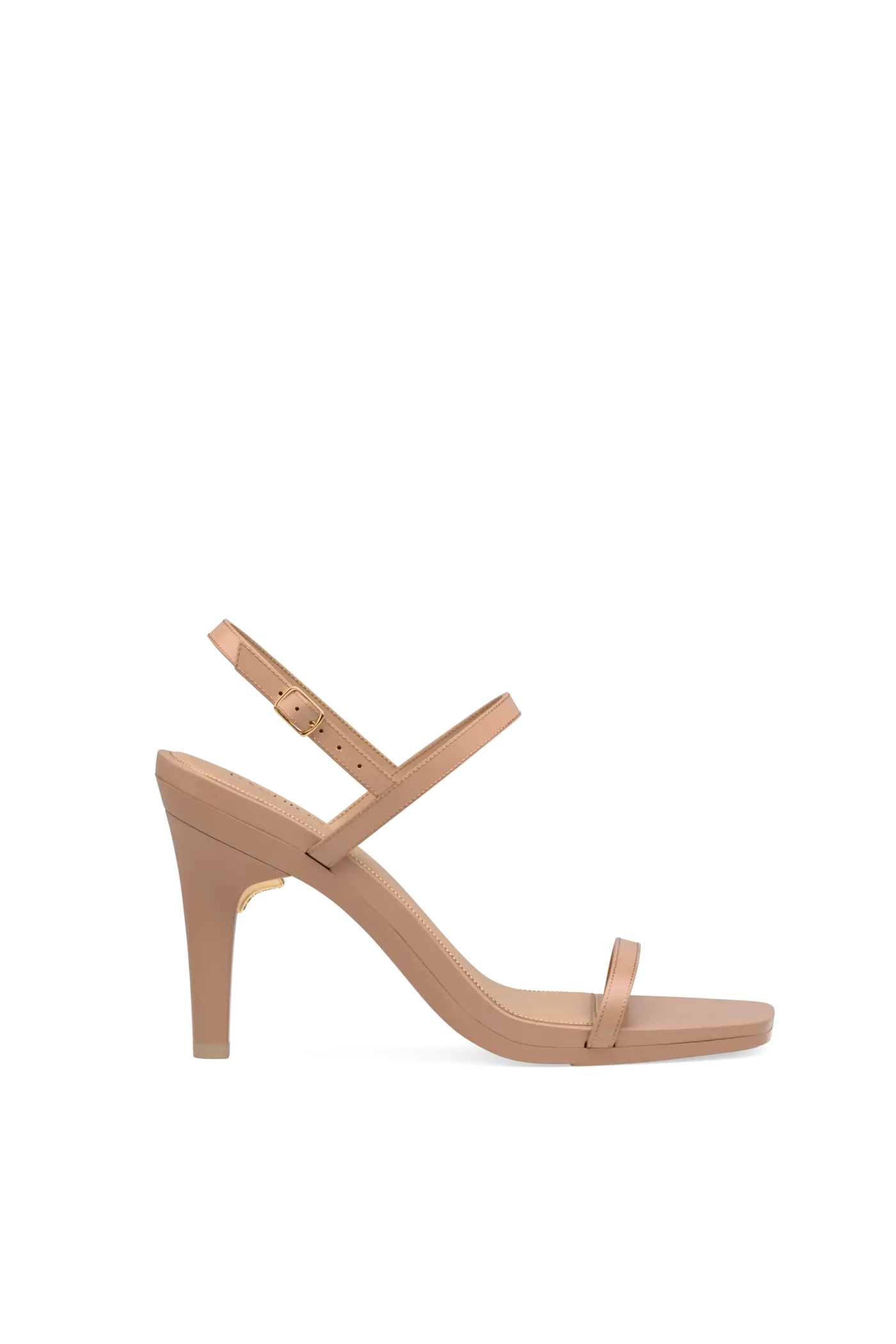 The Miranda - Latte Leather 4 Stiletto