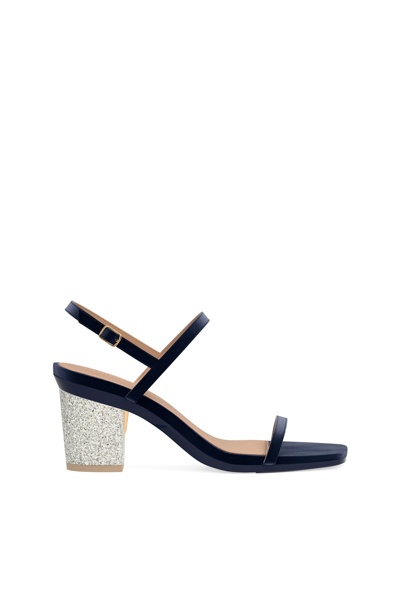 Block Heel Kit 3 Iridescent Glitter