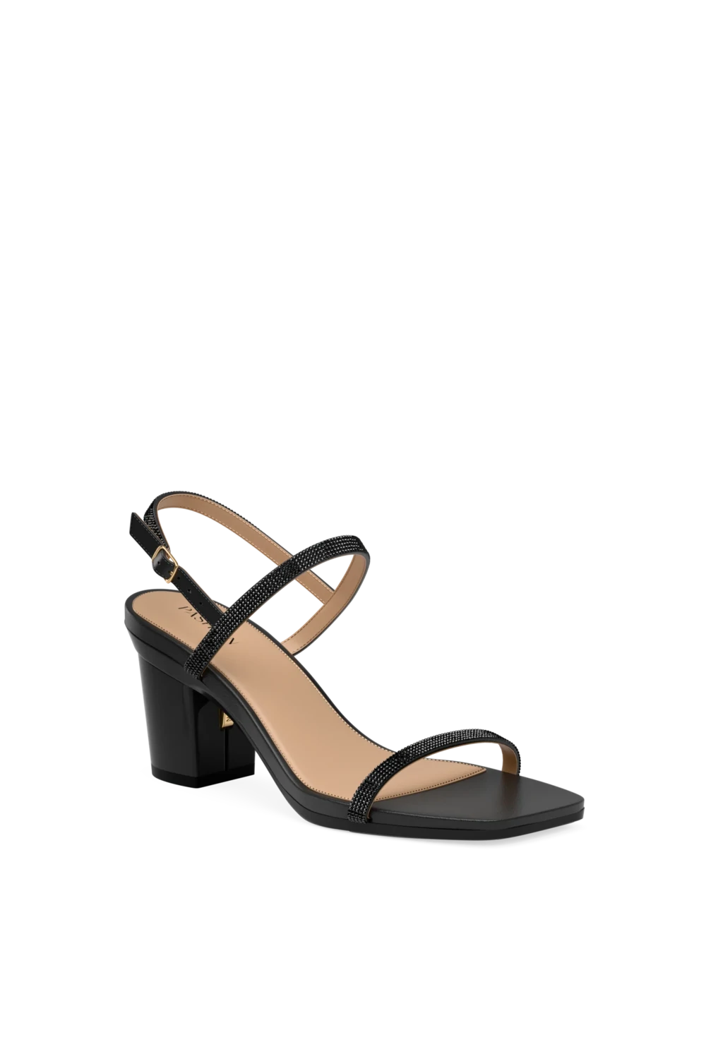 The Miranda - Coal Rhinestone 3 Block