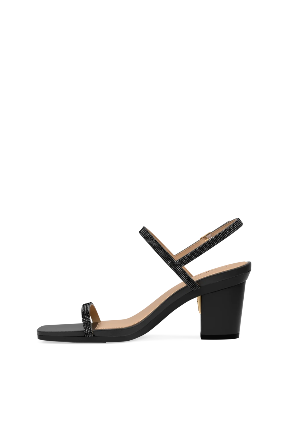 The Miranda - Coal Rhinestone 3 Block