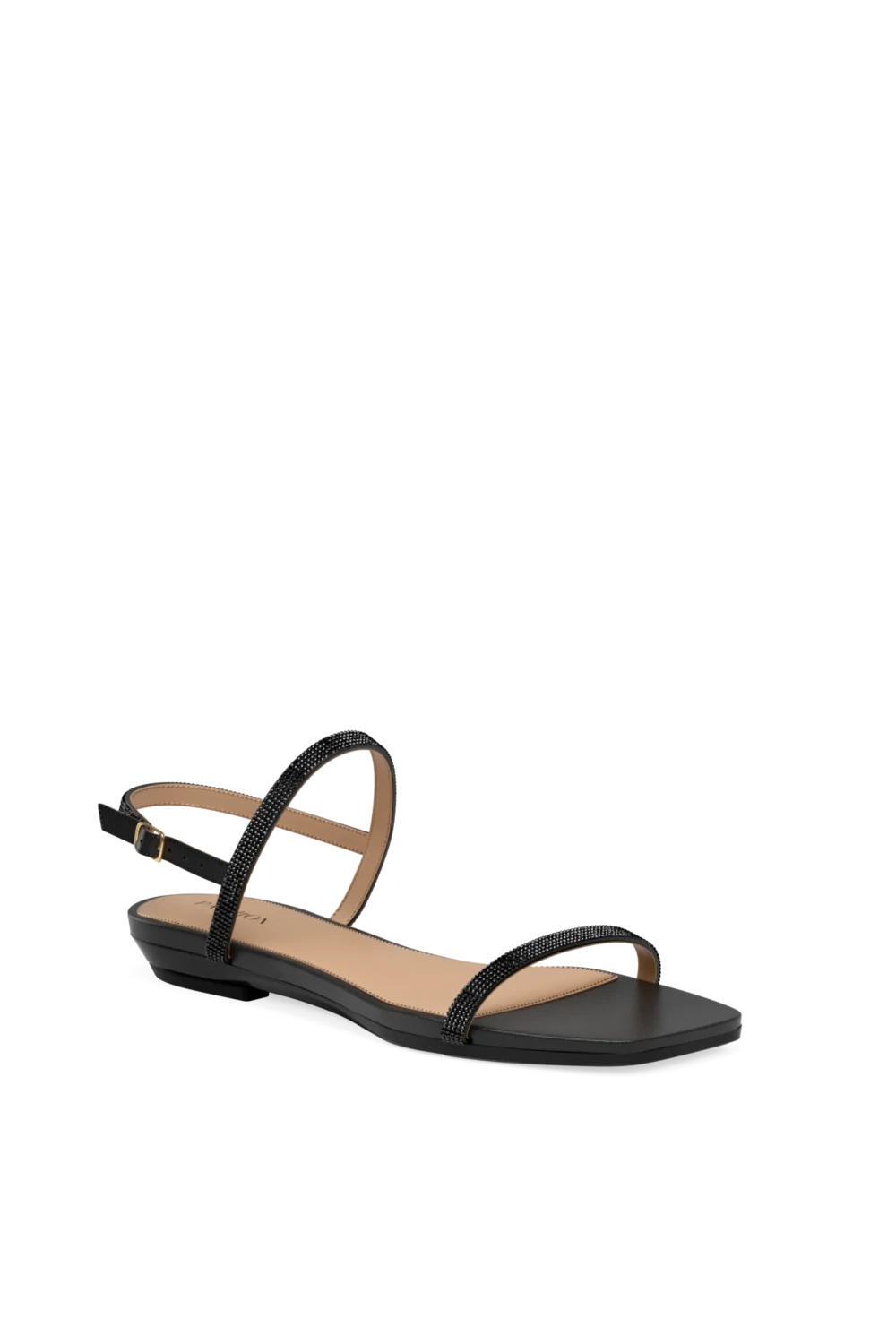 The Miranda - Coal Rhinestone 4 Stiletto