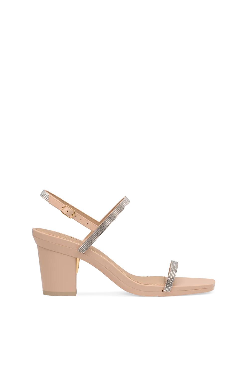 The Miranda - Sand Rhinestone 3 Block