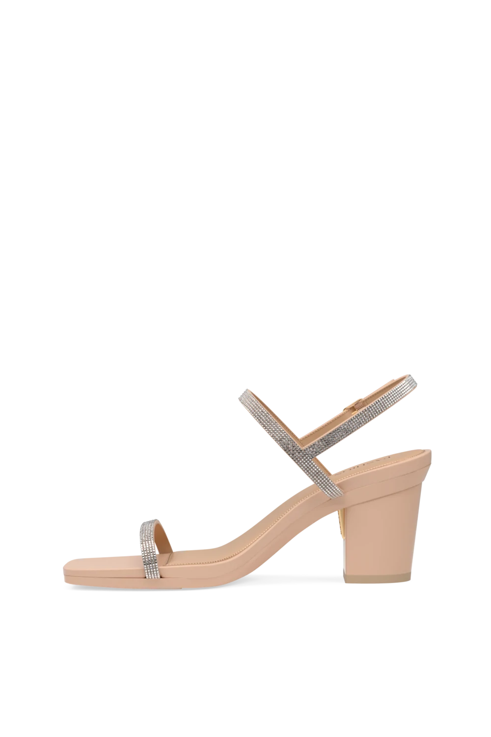 The Miranda - Sand Rhinestone 3 Block