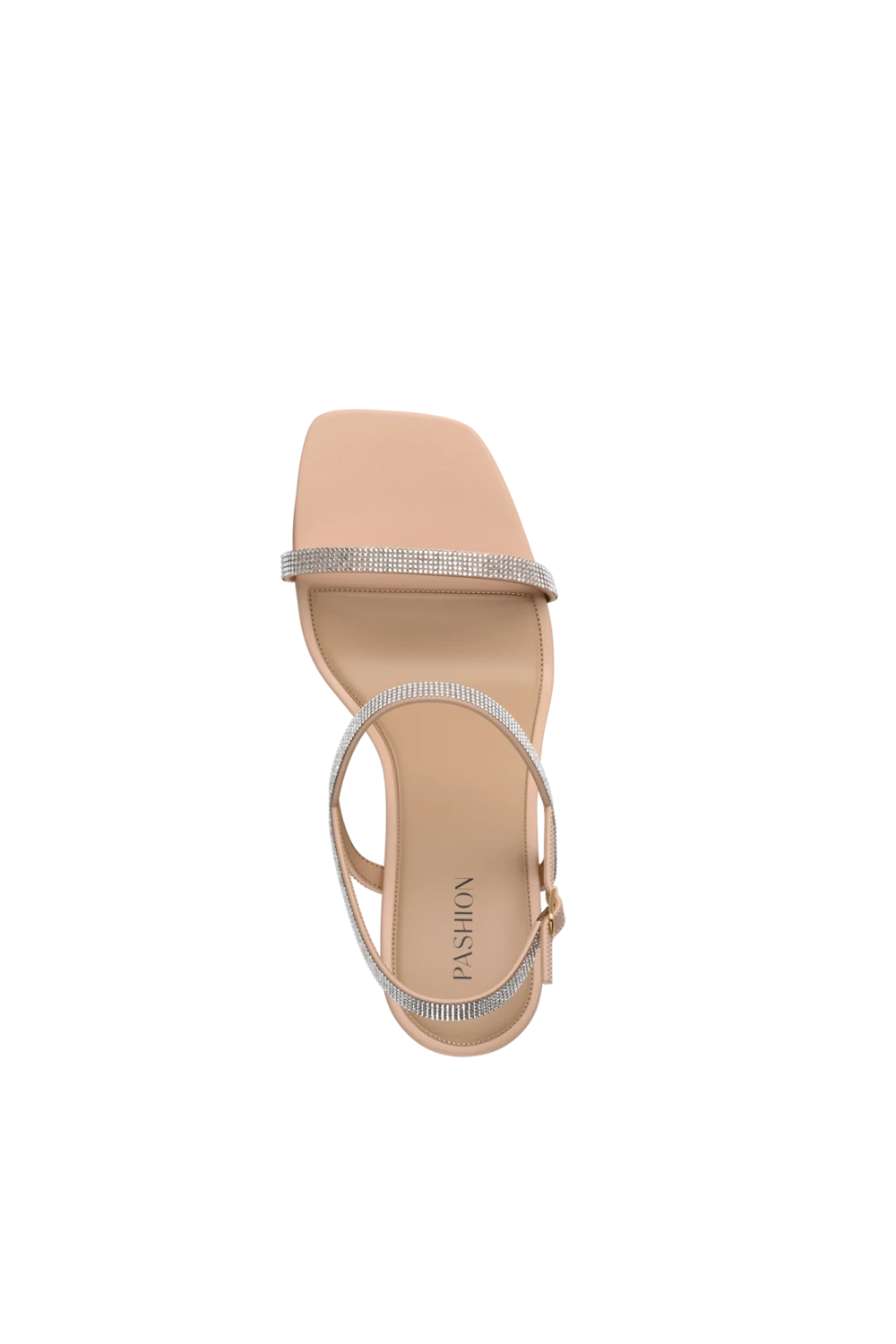 The Miranda - Sand Rhinestone 3 Block