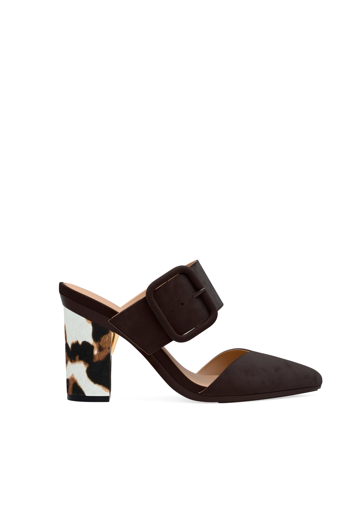 Block Heel Kit 4 Cow Print