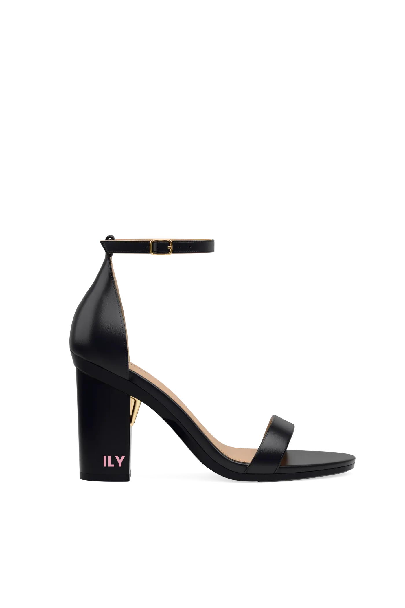 Personalized Block Heel Kit 4 Coal