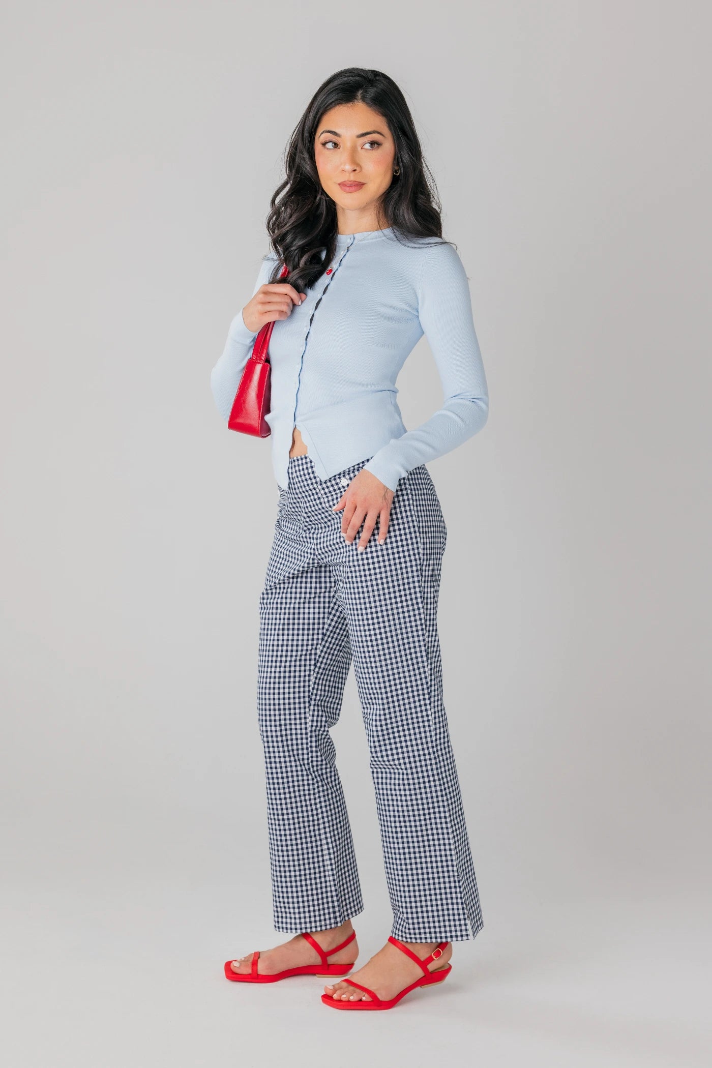 The Miranda - Cherry Red Leather 4 Stiletto