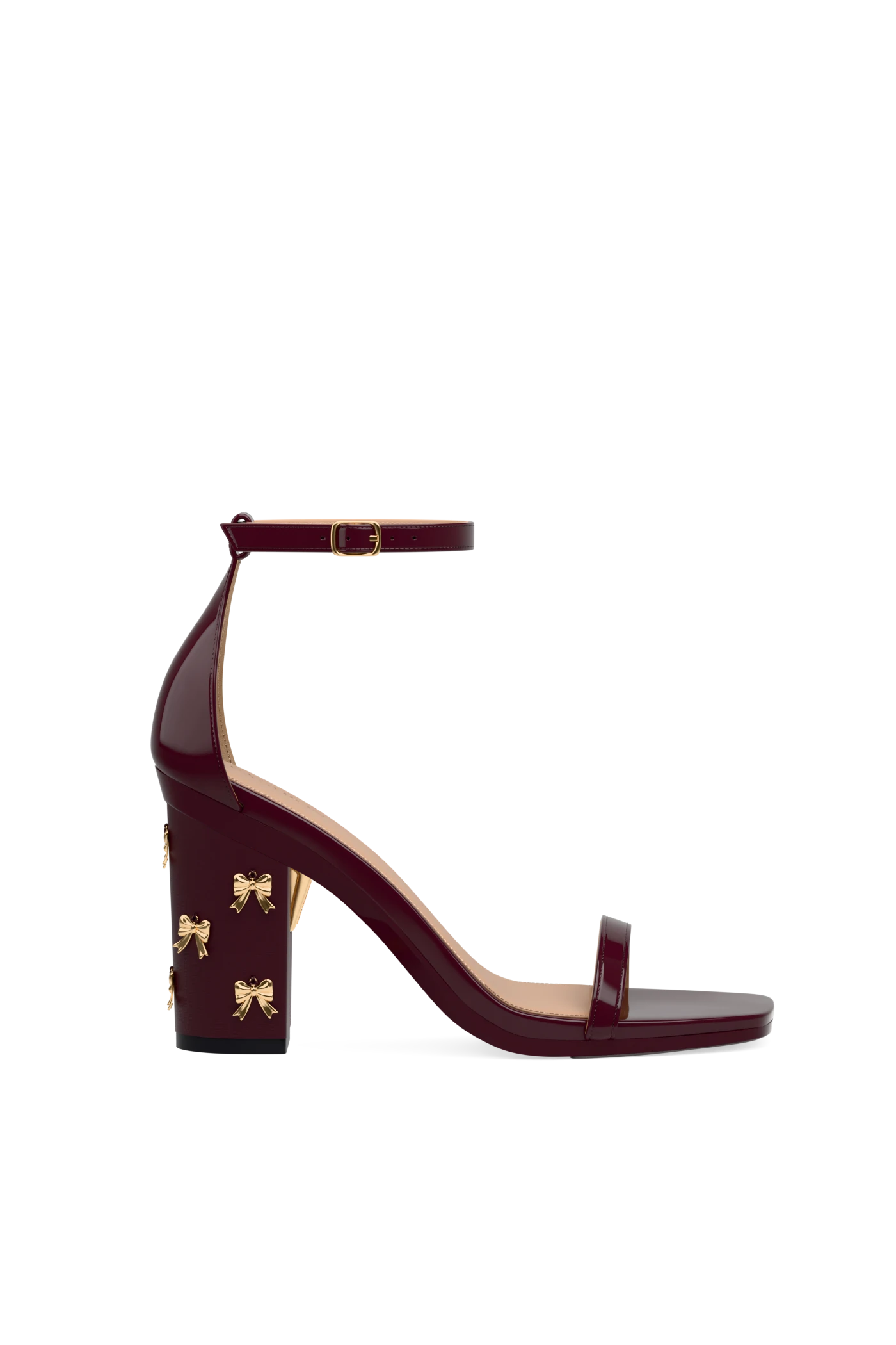 Block Heel Kit 4 Cherry Mocha Bow Charm