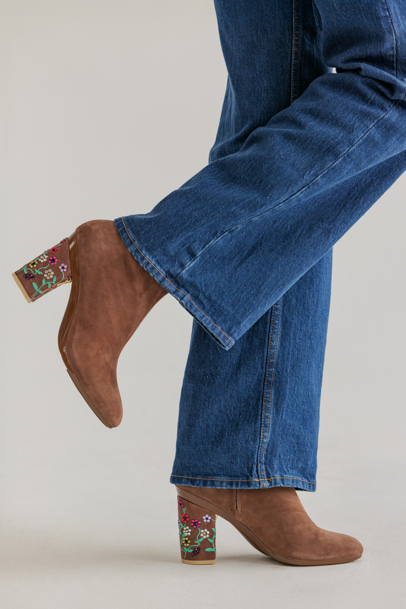 Block Heel Kit 3 Eras Floral