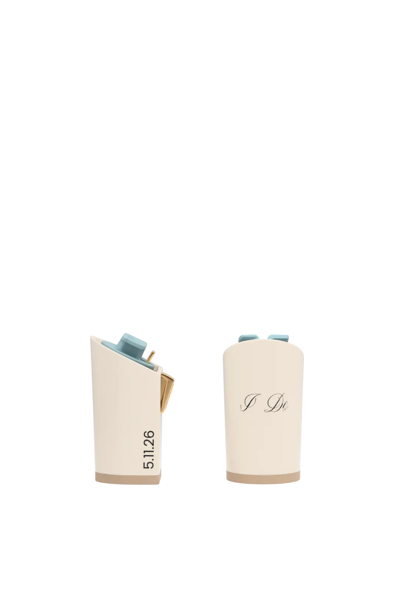 Personalized Block Heel Kit 4 Ivory