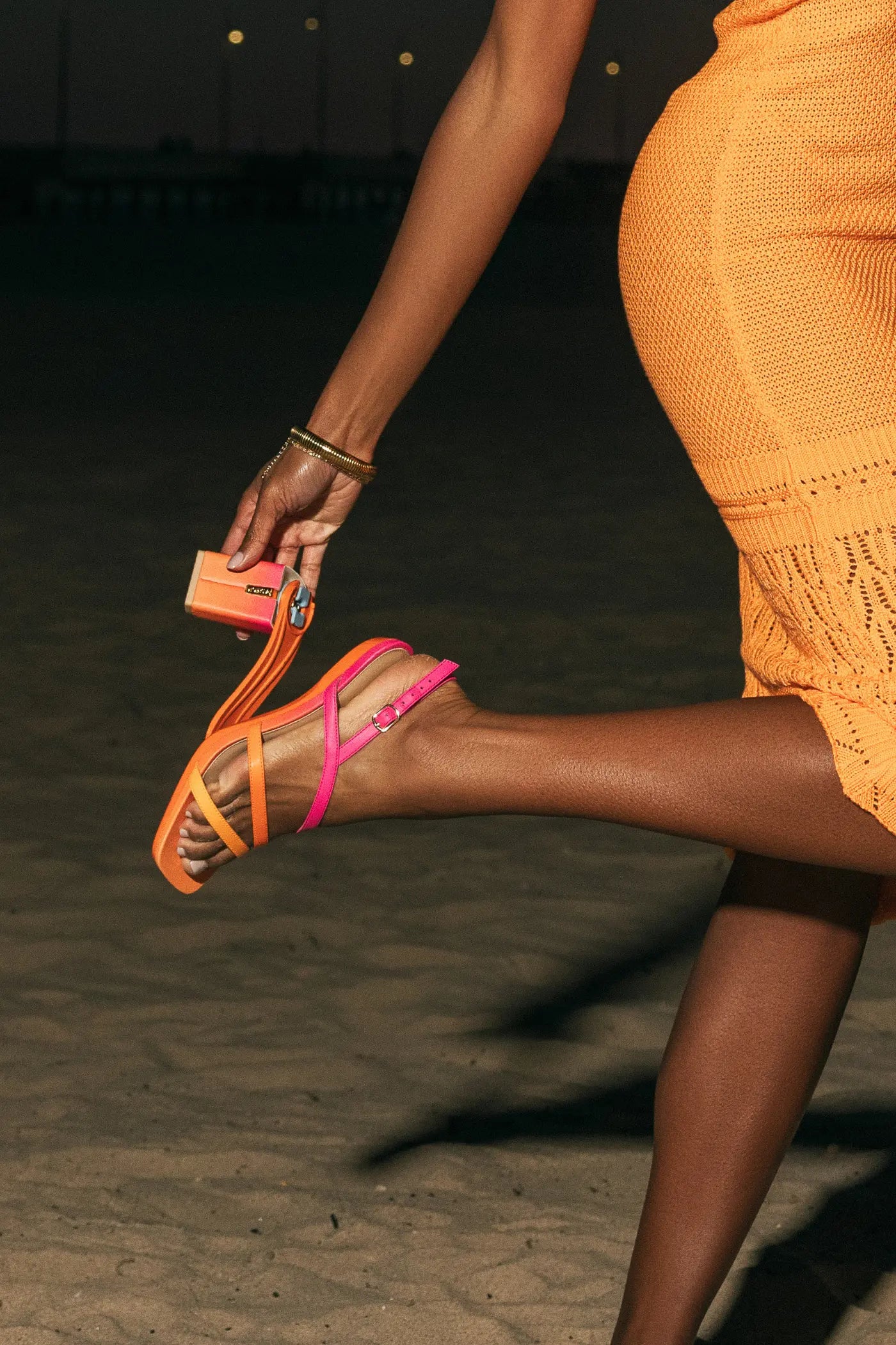 Block Heel Kit 3 Miami Sunset