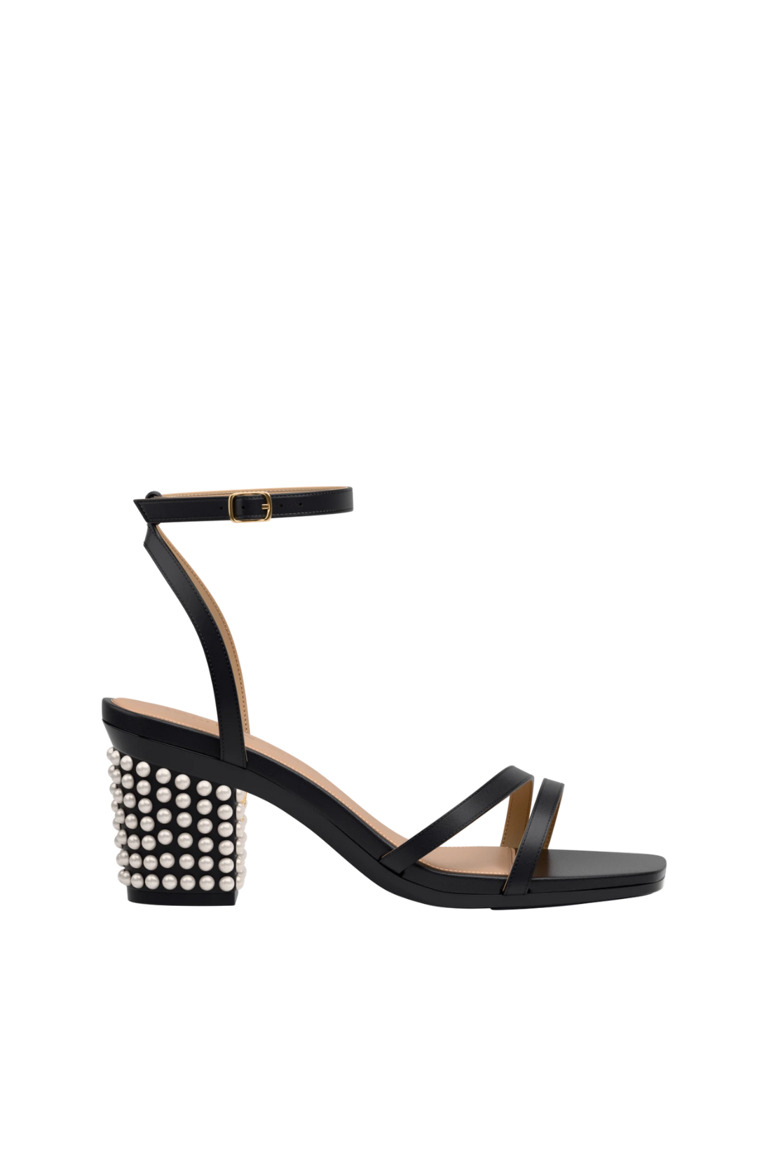 Block Heel Kit 3 Coal Pearl Drop