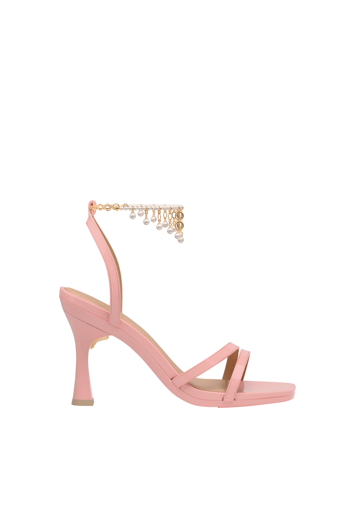 Pearl Cascade Ankle Chain