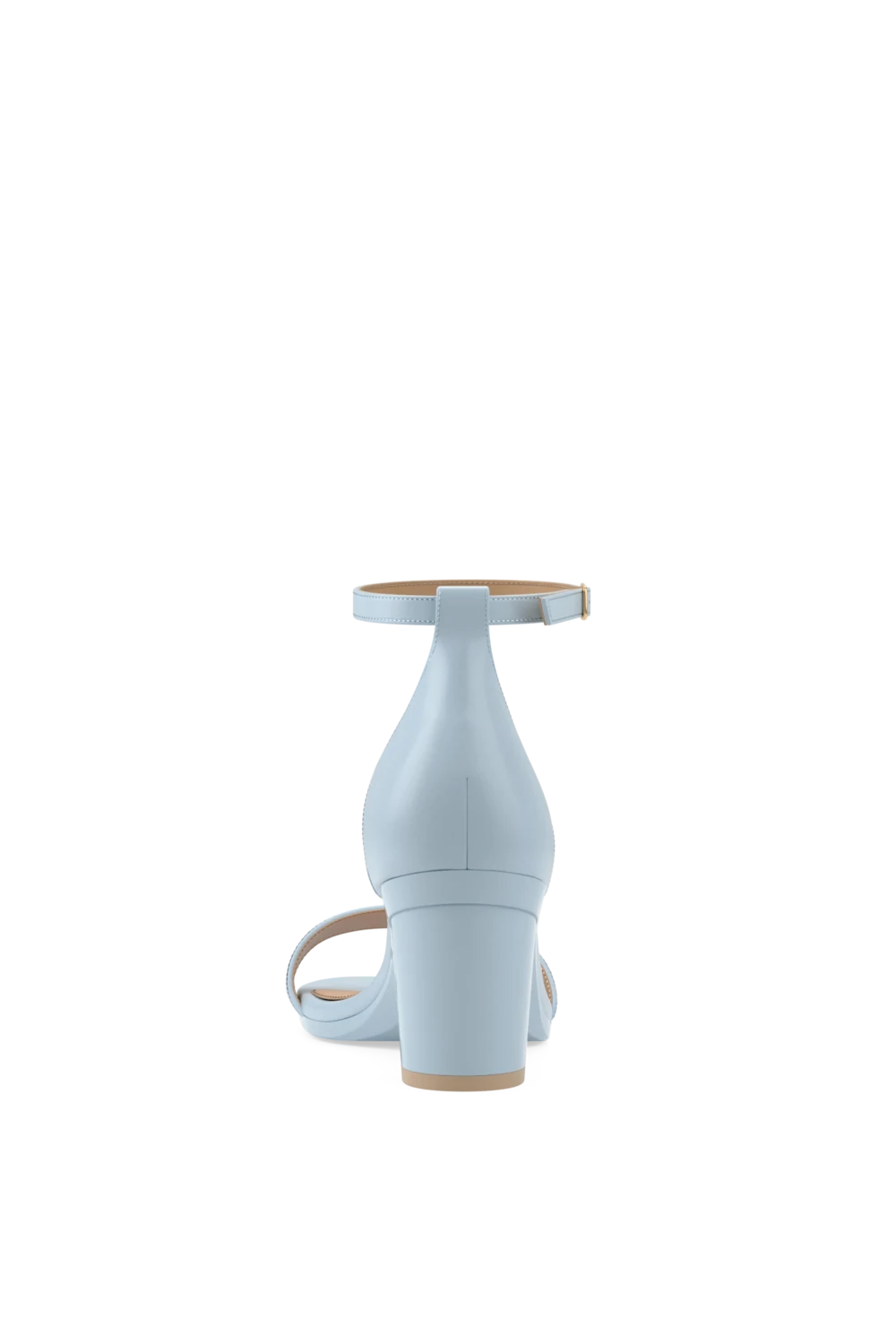 The Pashionista - Baby Blue Leather 3 Block