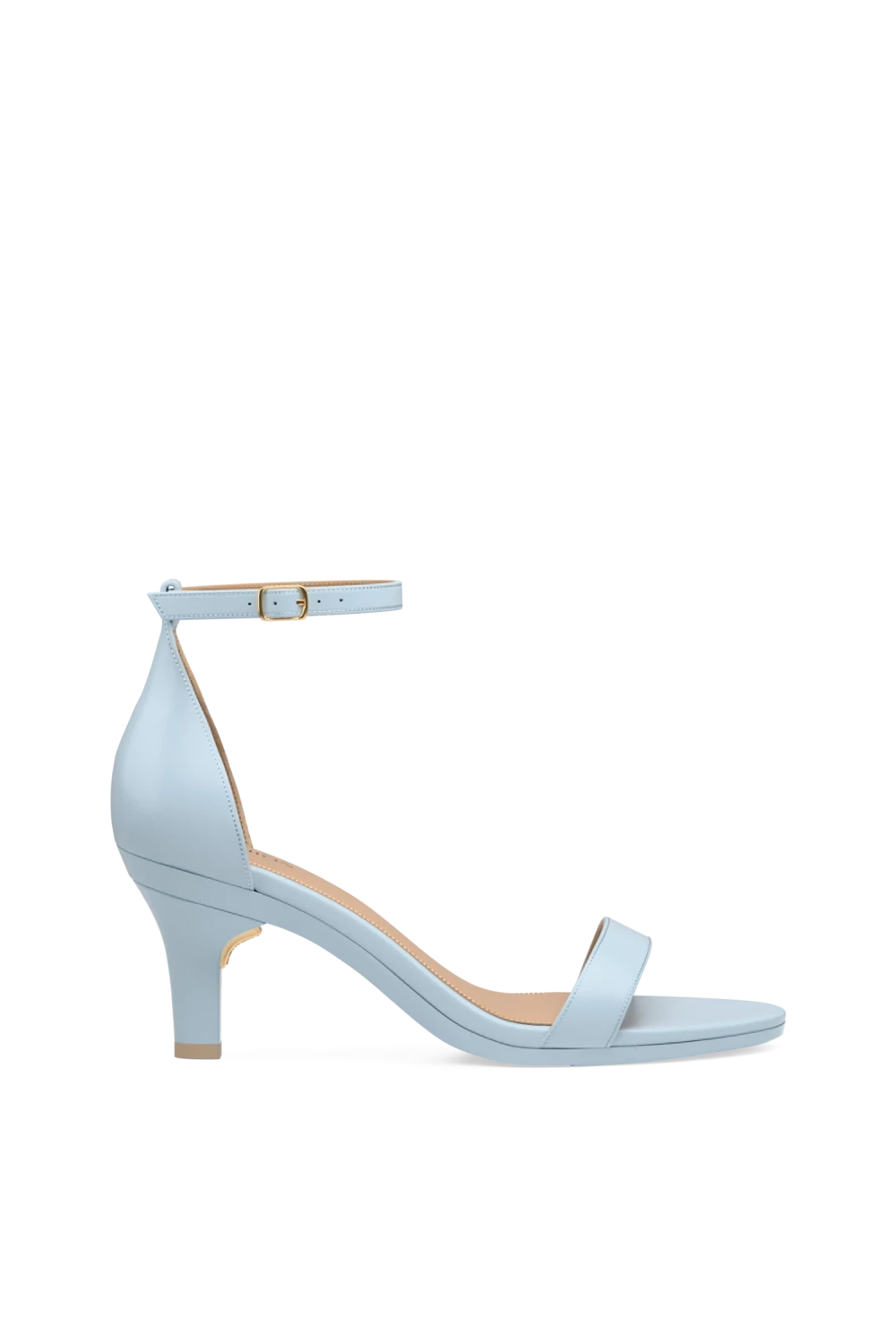 The Pashionista - Baby Blue Leather 3 Stiletto