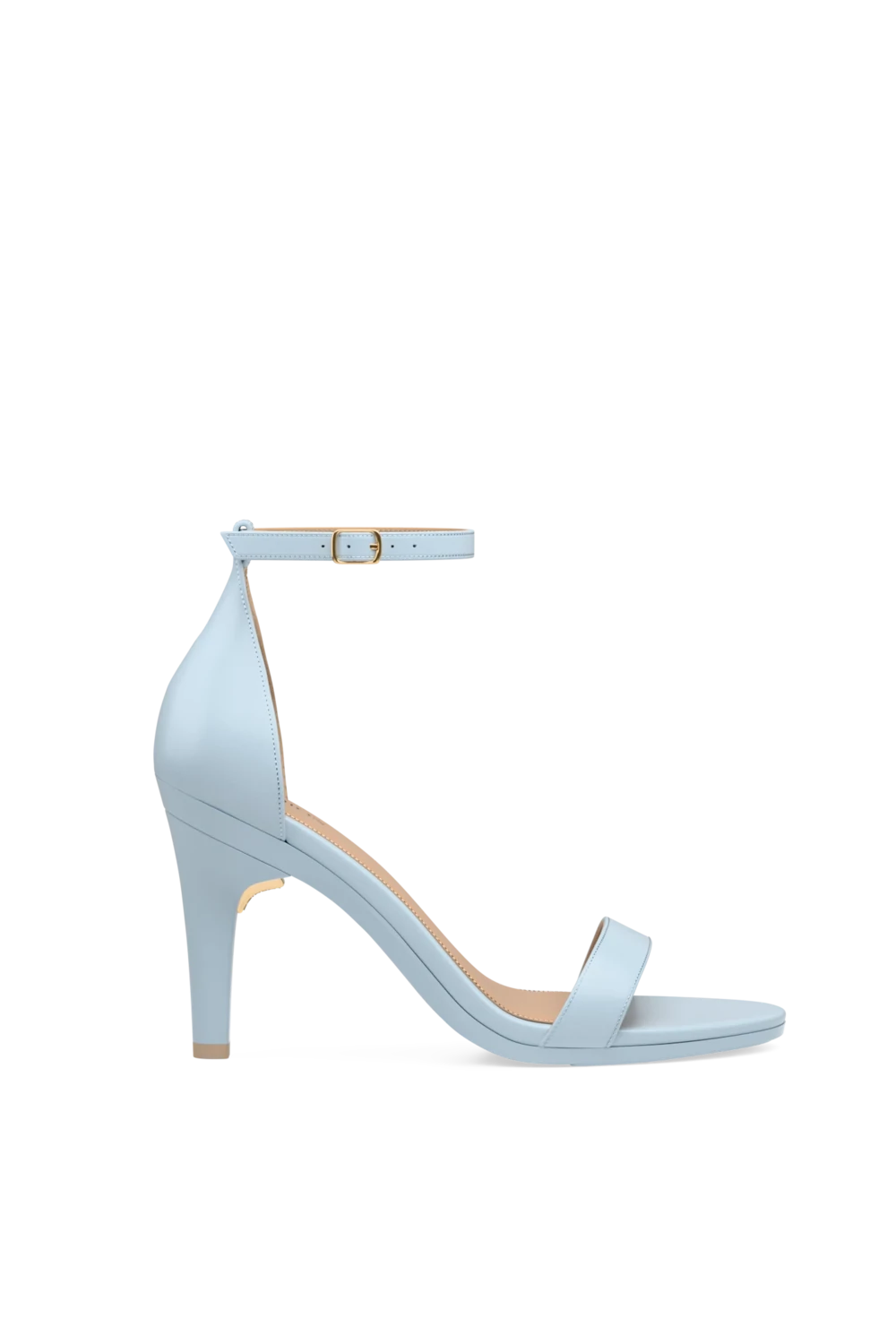 The Pashionista - Baby Blue Leather 4 Stiletto