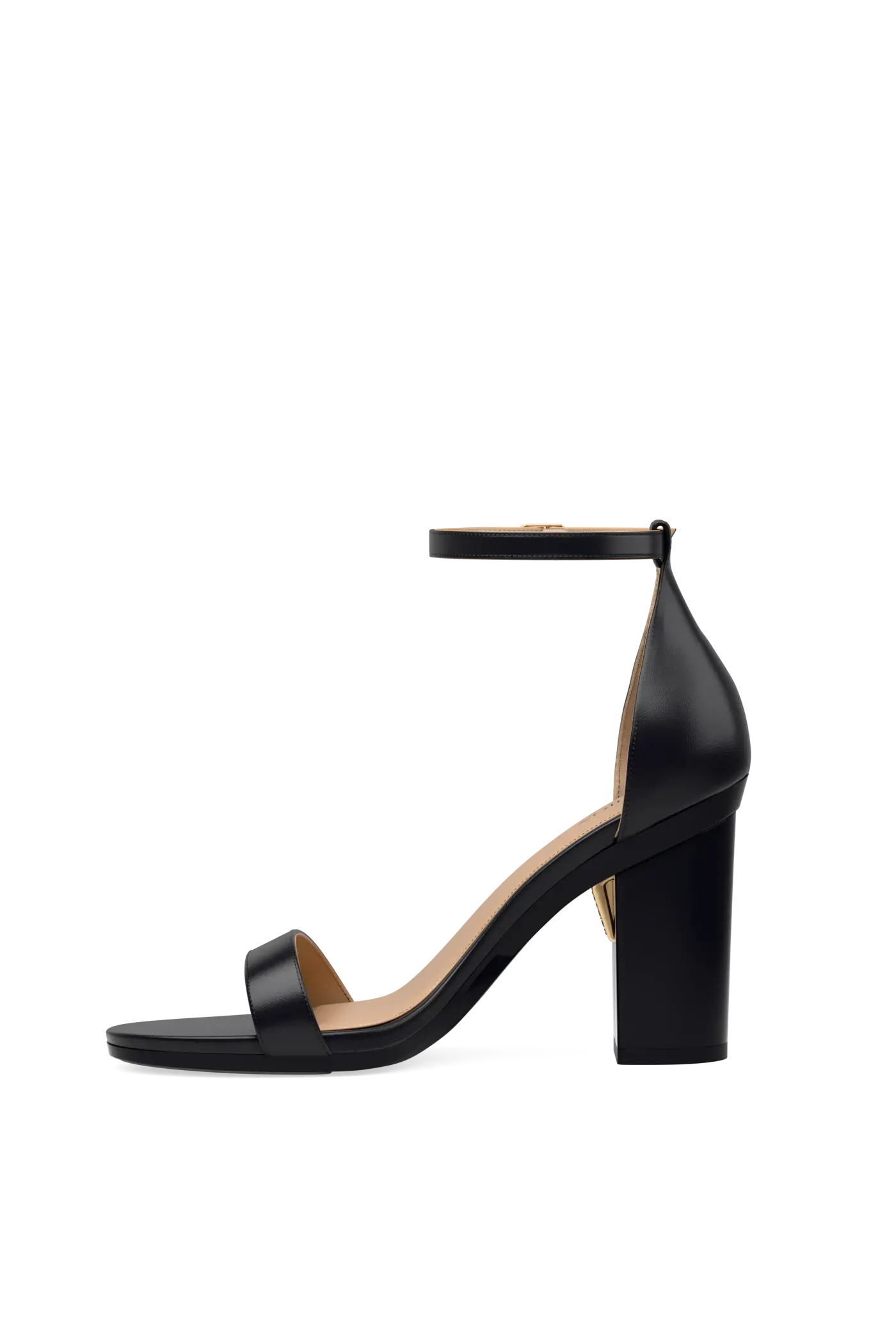 The Pashionista - Coal Leather + Block Heel Kit 4 Coal