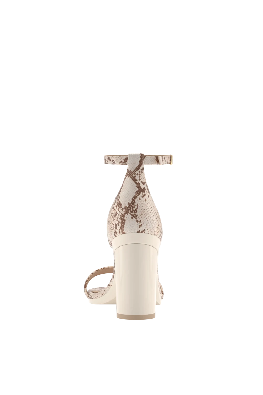 The Pashionista - Ivory Snakeskin 4 Block - FINAL SALE