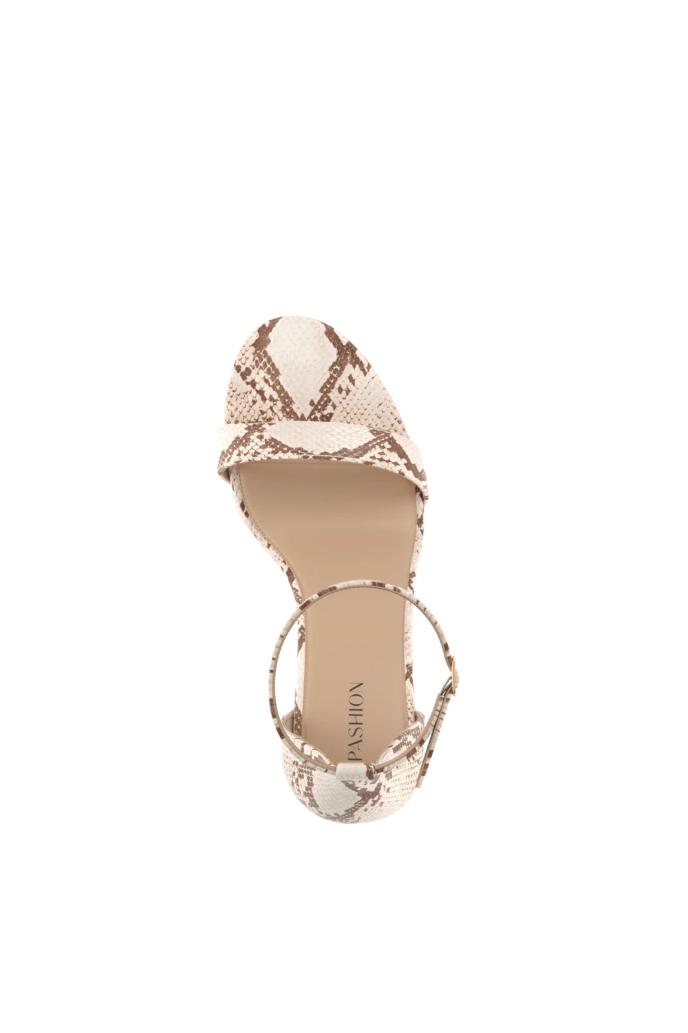 The Pashionista - Ivory Snakeskin 4 Block - FINAL SALE