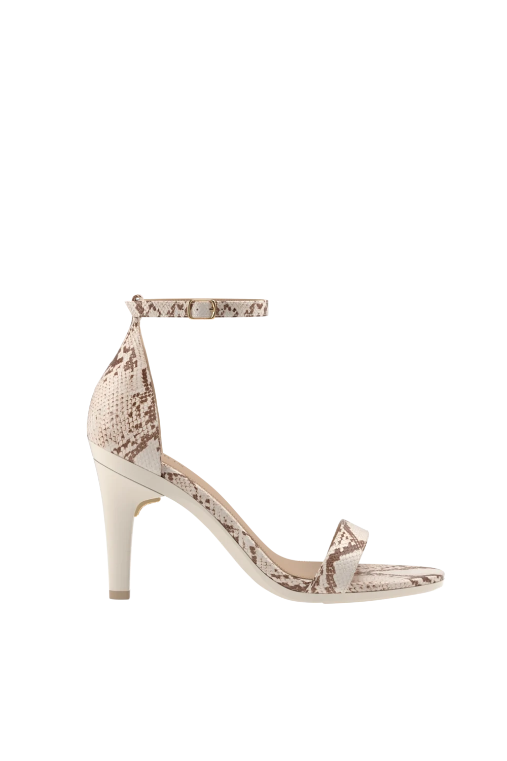 The Pashionista - Ivory Snakeskin 4 Stiletto - FINAL SALE