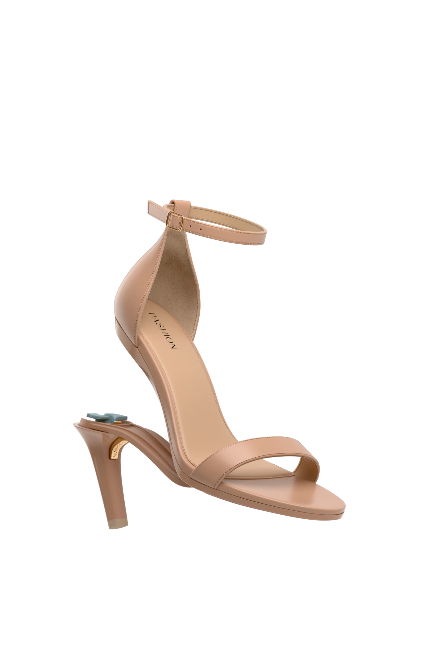 The Pashionista - Latte Leather 4 Stiletto