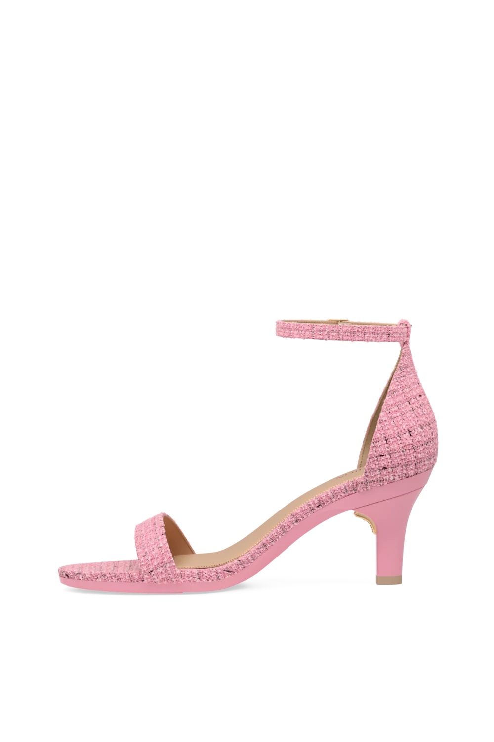 The Pashionista - Pink Tweed 3 Stiletto
