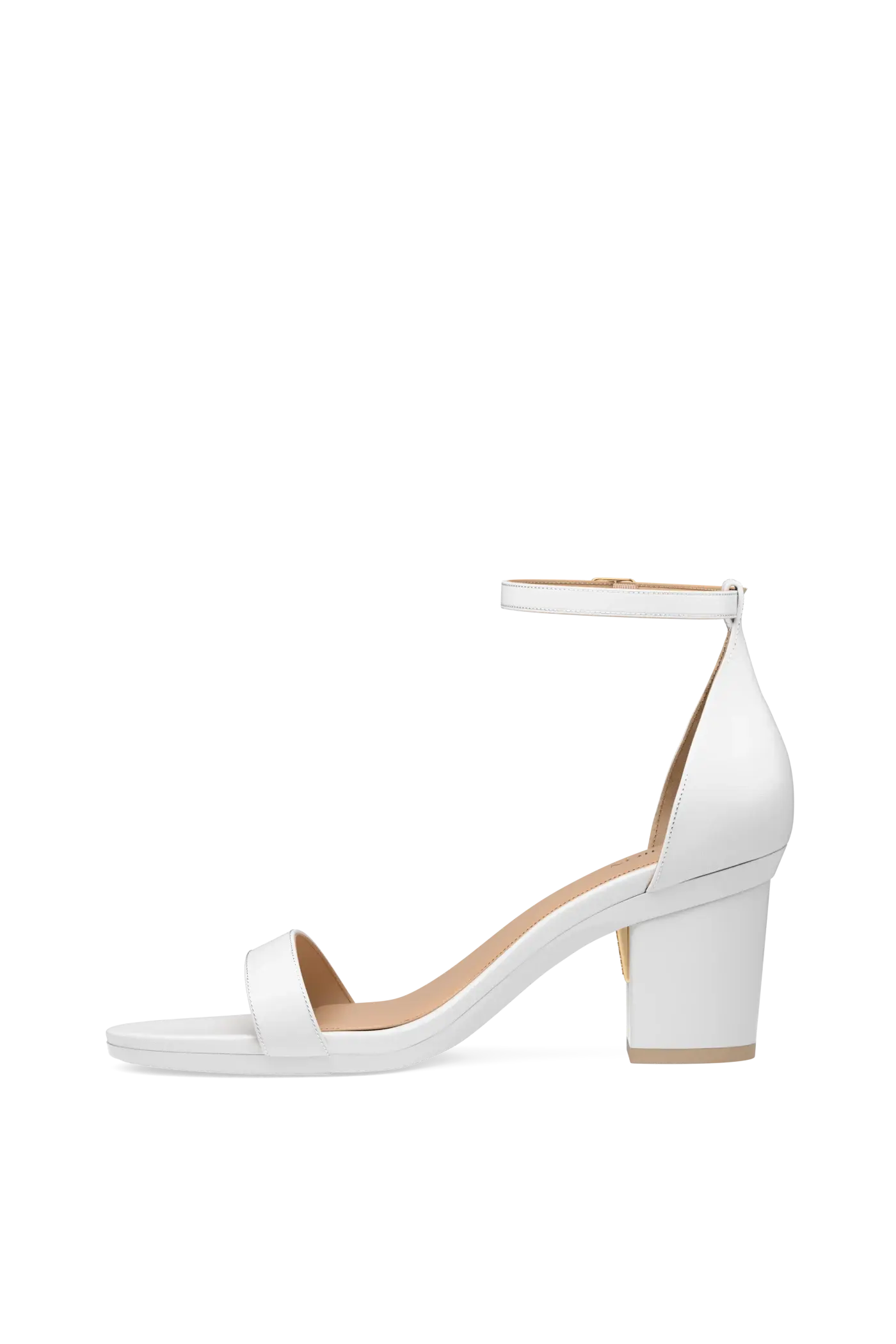 The Pashionista - White Leather + Block Heel Kit 3 White