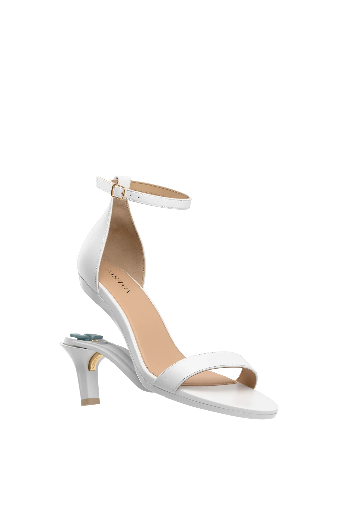 The Pashionista - White Leather + Stiletto Heel Kit 3 White