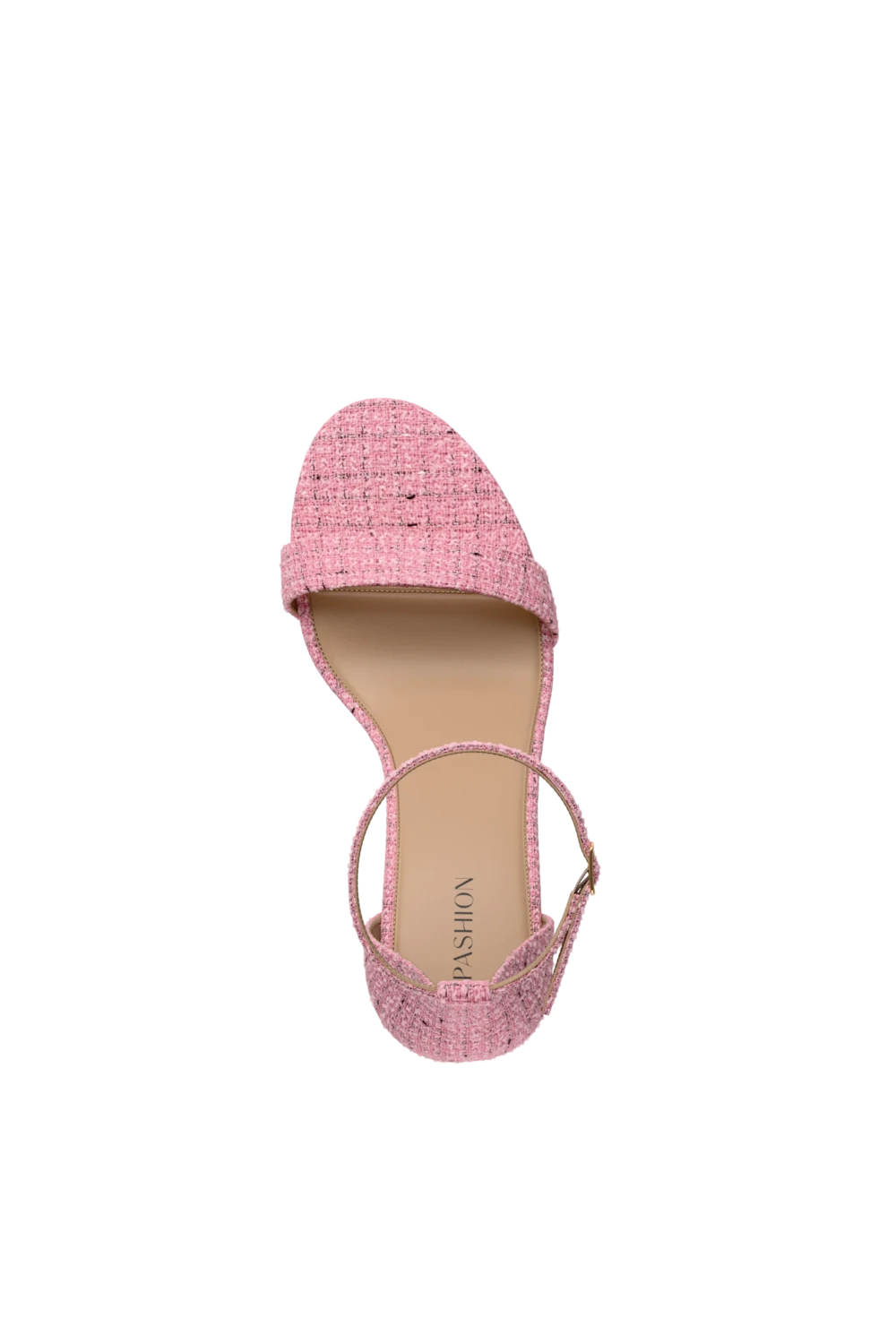 The Pashionista - Pink Tweed 3 Stiletto