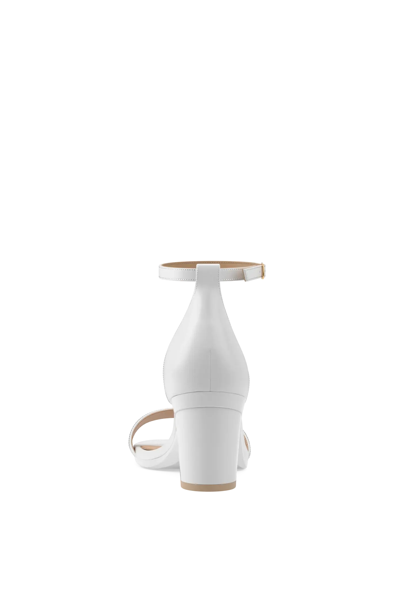 The Pashionista - White Leather + Block Heel Kit 3 White