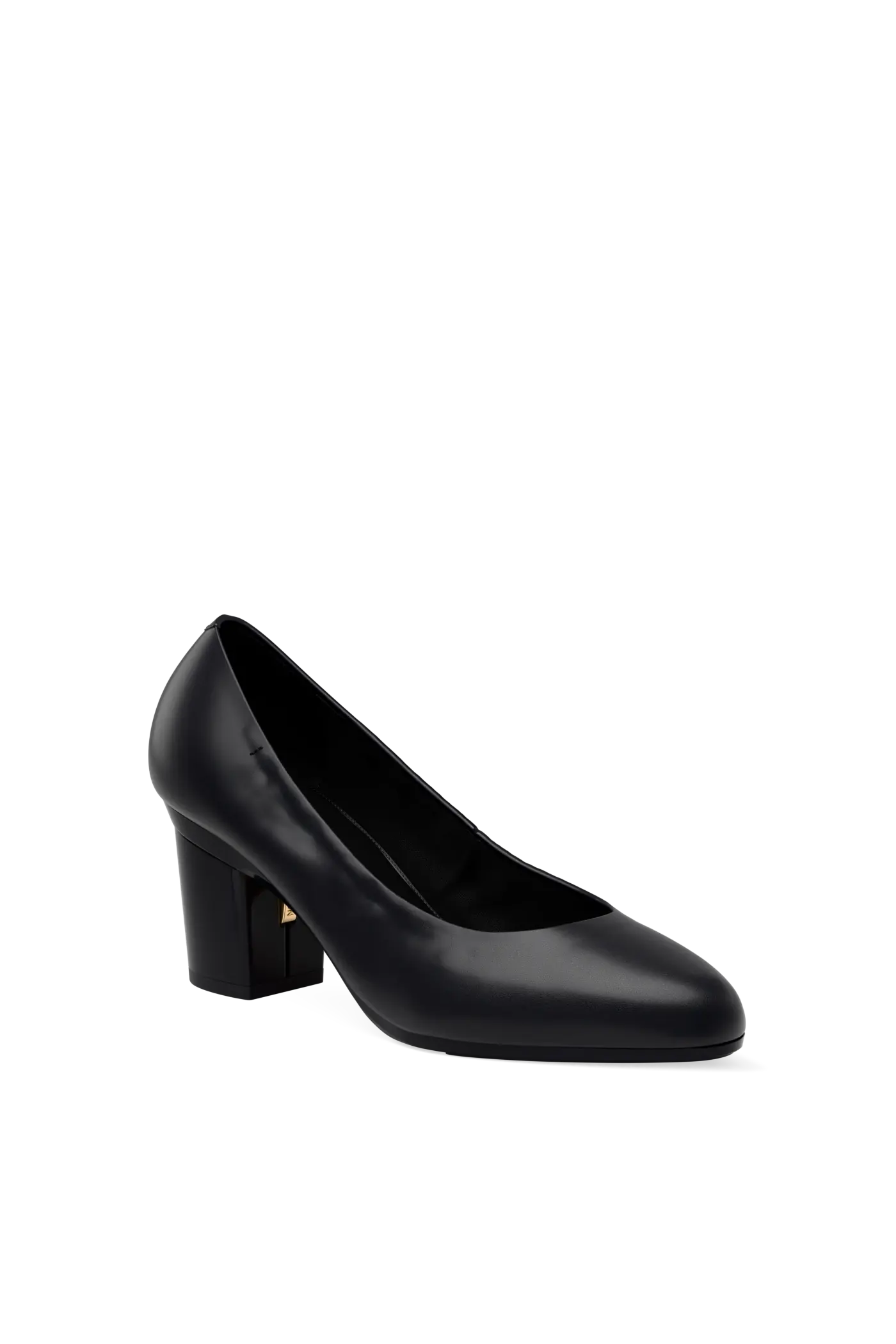 The Phoebe - Coal Leather 3 Block