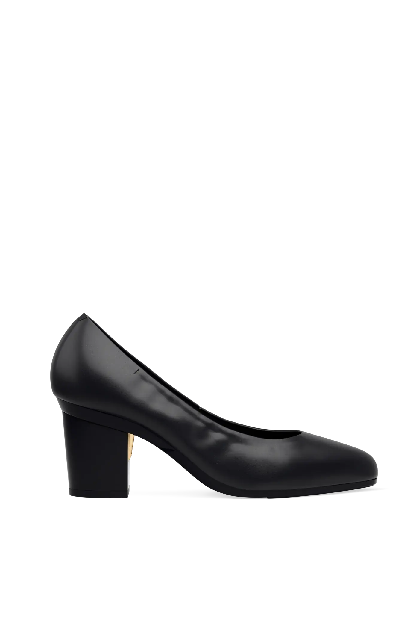 The Phoebe - Coal Leather 3 Block