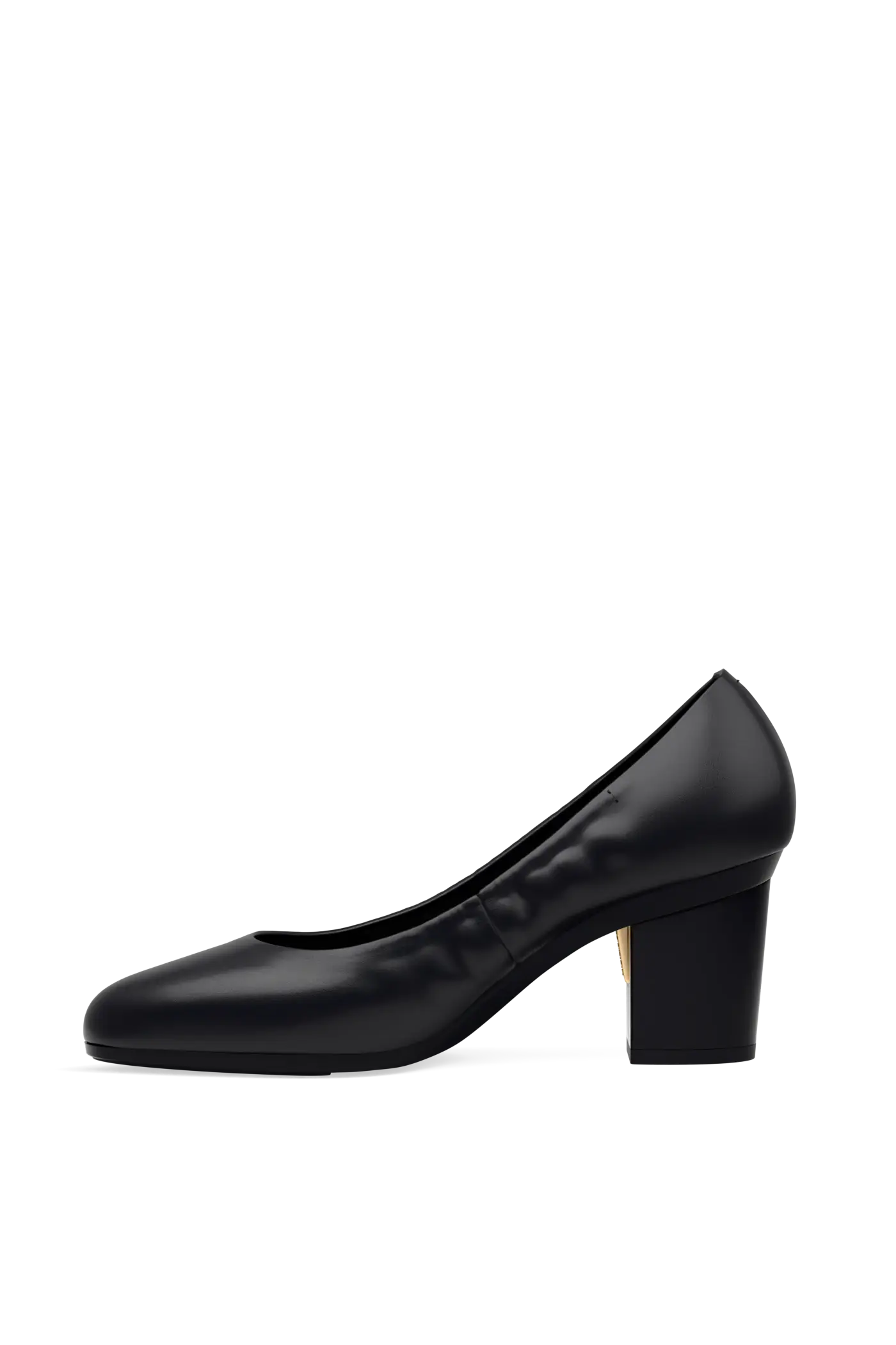 The Phoebe - Coal Leather 3 Block