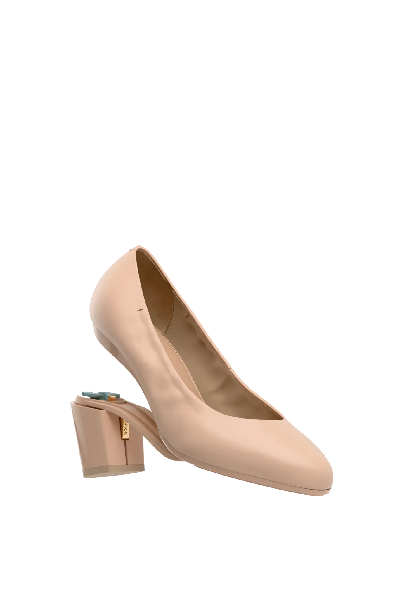 The Phoebe - Sand Leather 3 Block