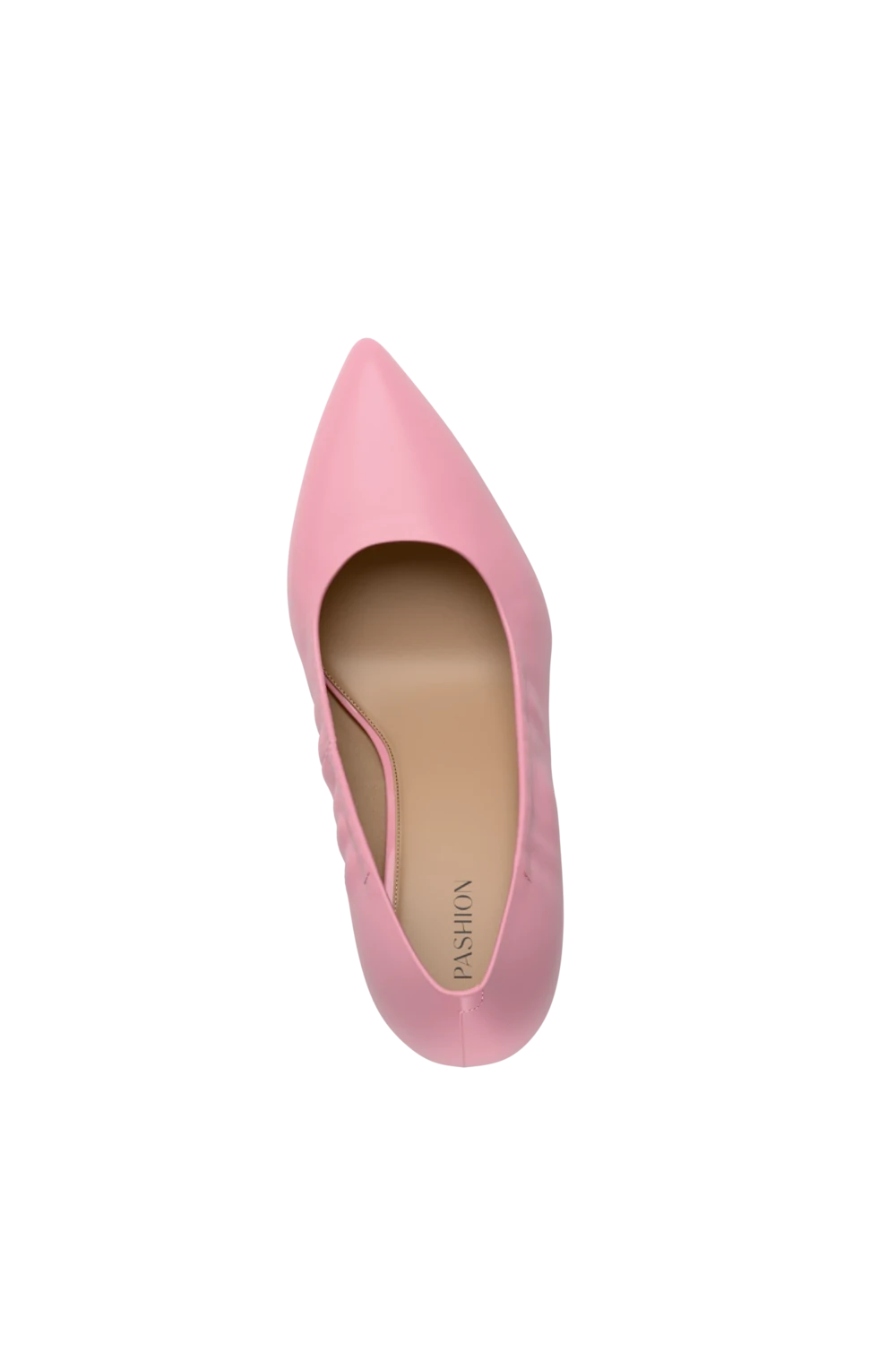 The Pump - Pink Leather