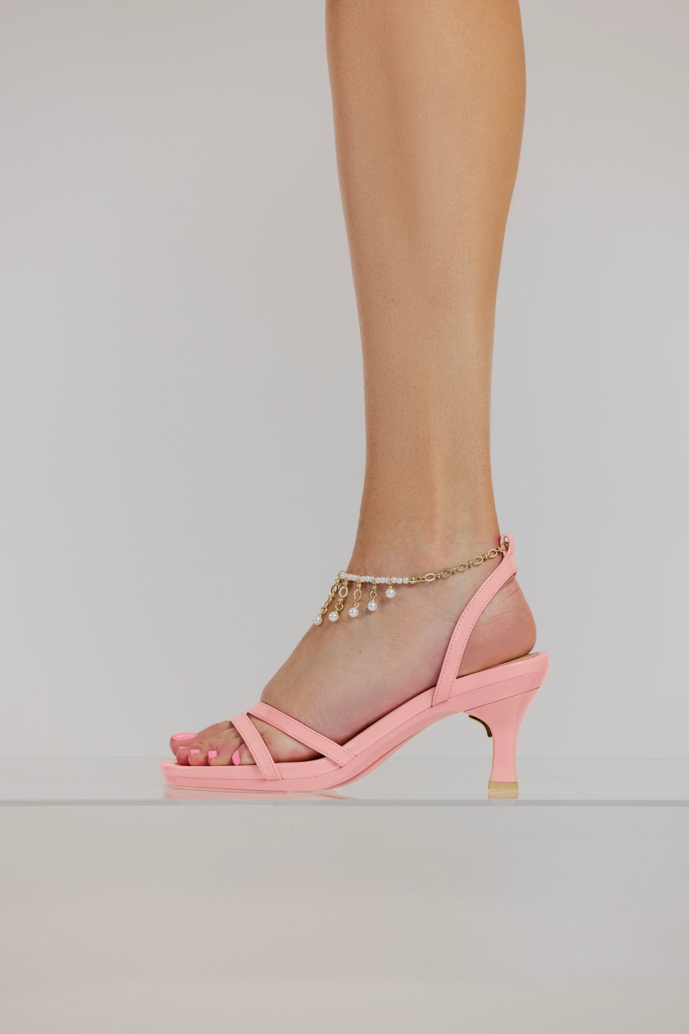 Flare Stiletto Heel Kit 3 Blush