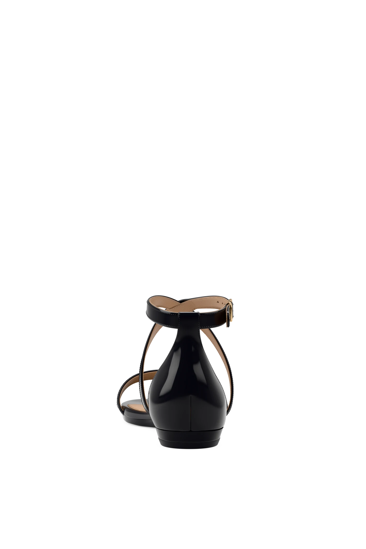 The Sandal - Coal Patent - FINAL SALE