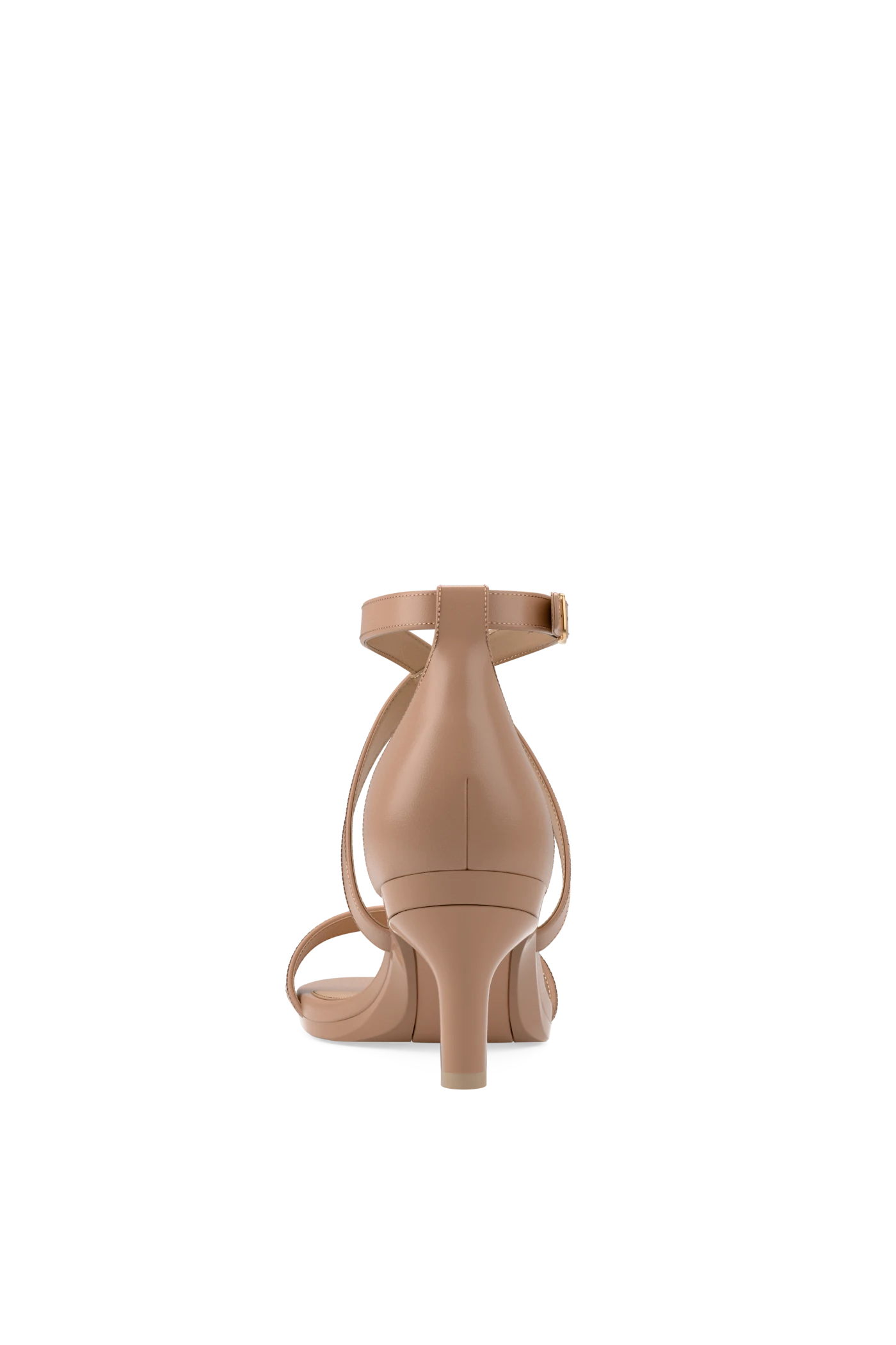 The Sandal - Latte Leather + Stiletto Heel Kit 3 Latte