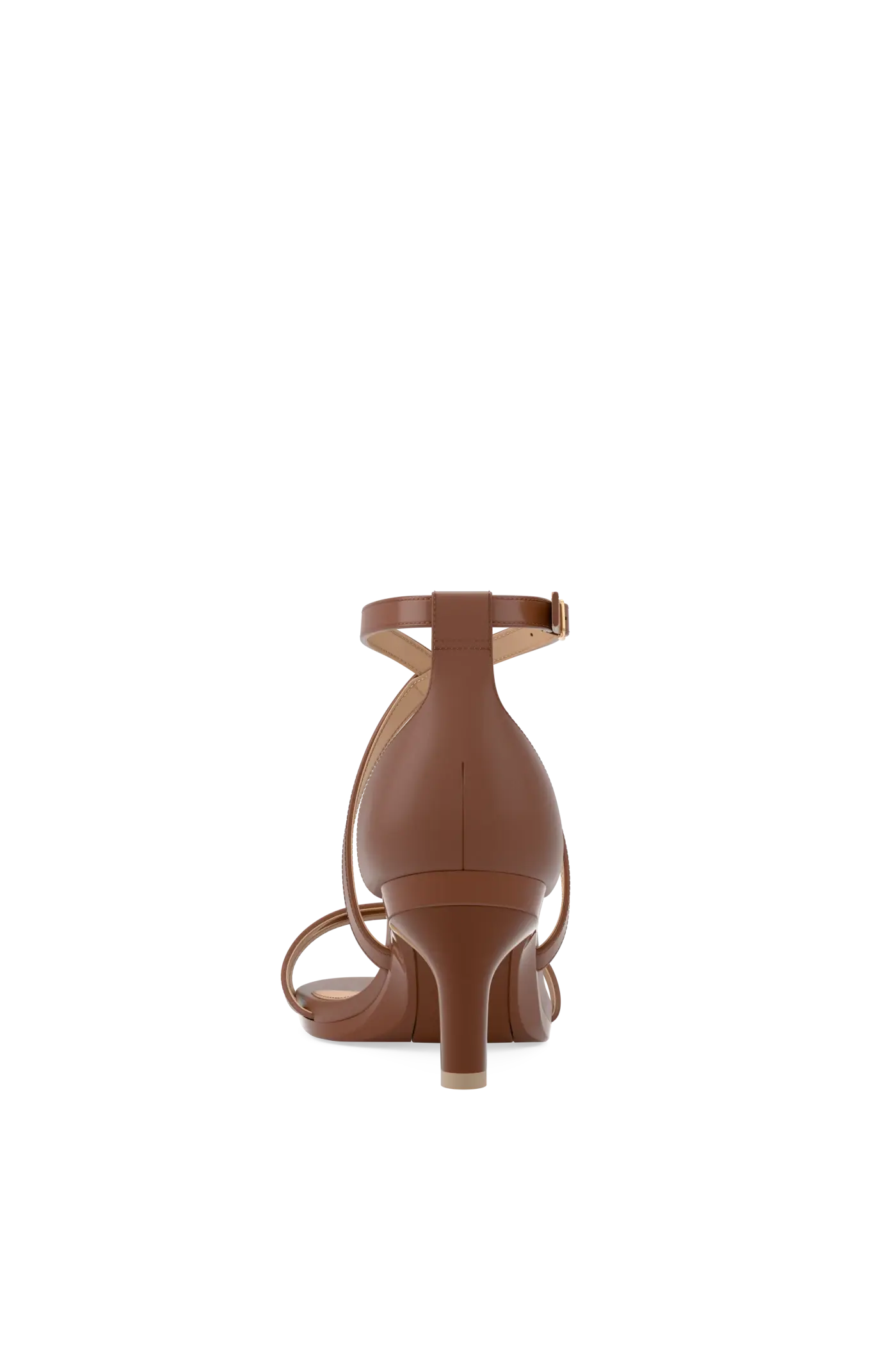 The Sandy - Walnut Leather 3 Stiletto