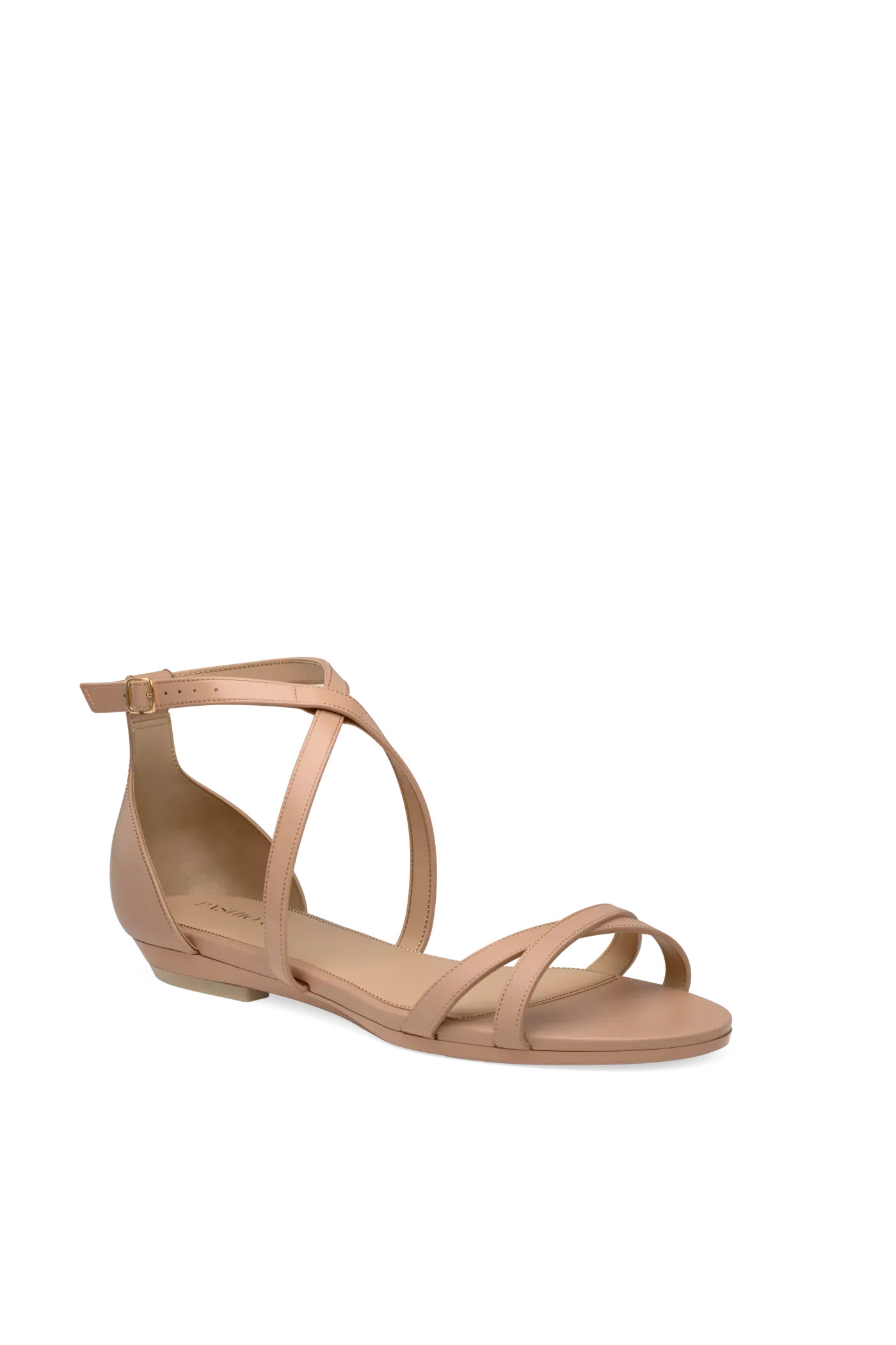 The Sandy - Latte Leather 3 Block