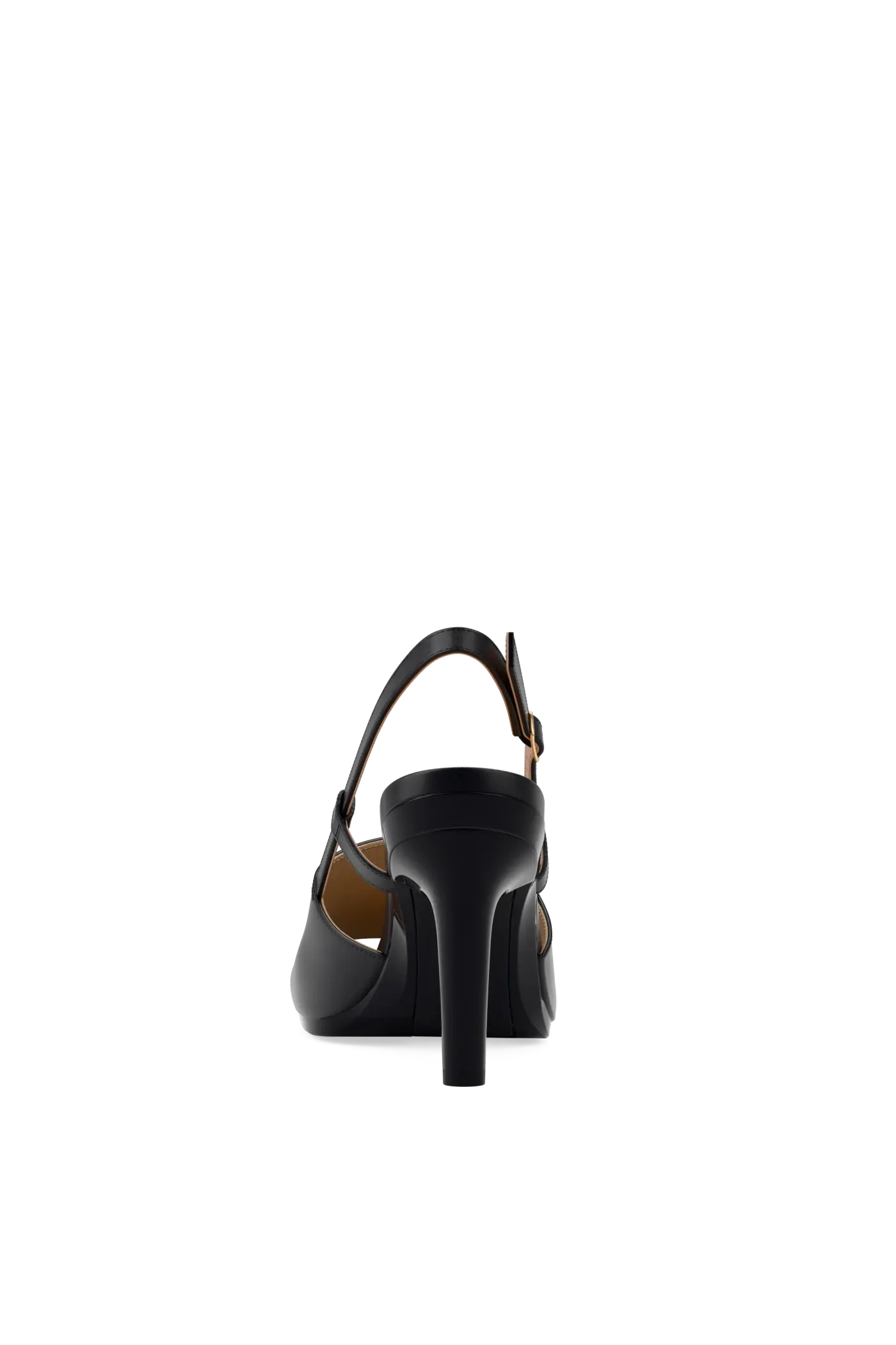 The Shae - Coal Leather 4 Stiletto