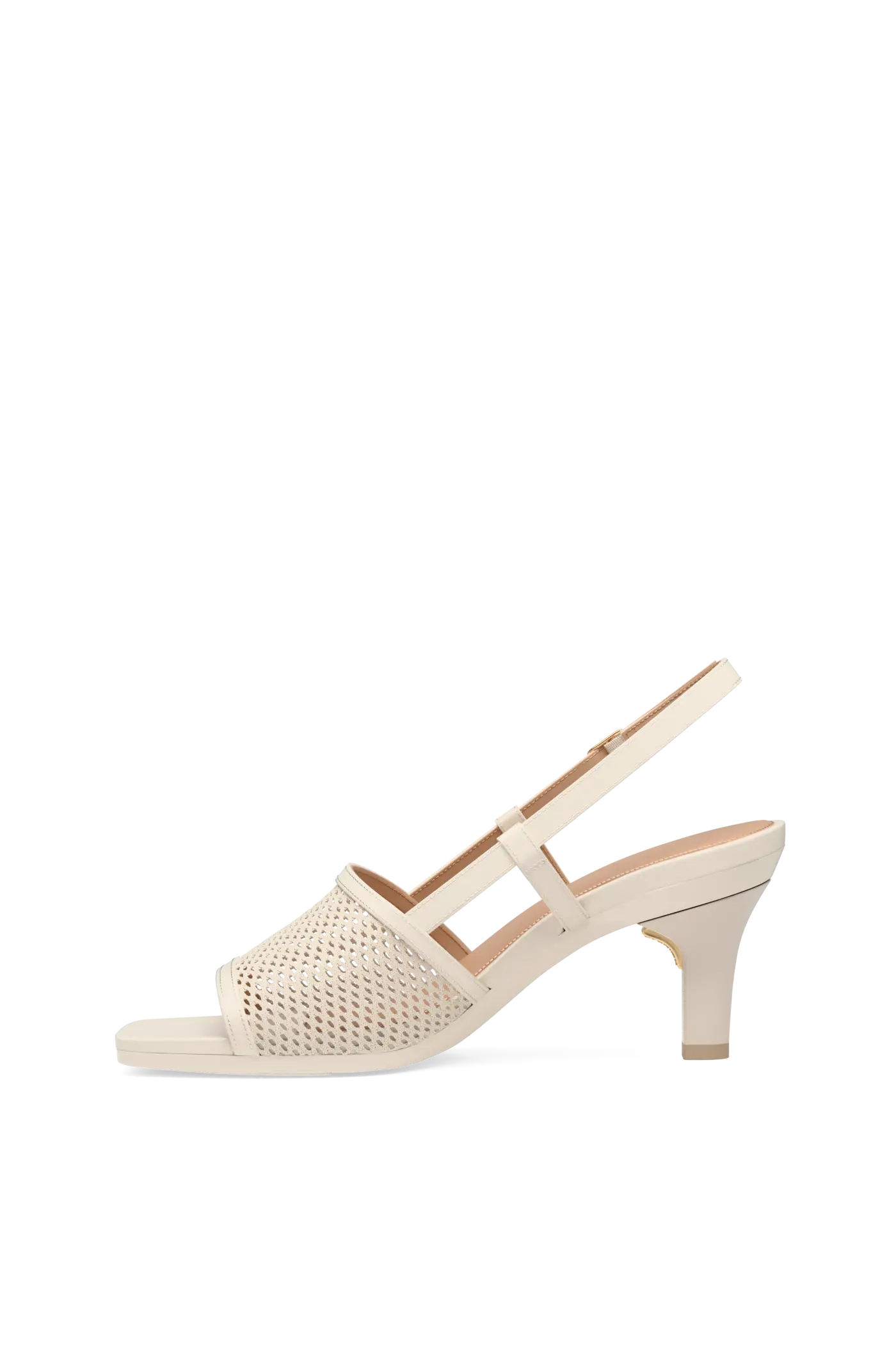 The Shae - Ivory Mesh 3 Stiletto