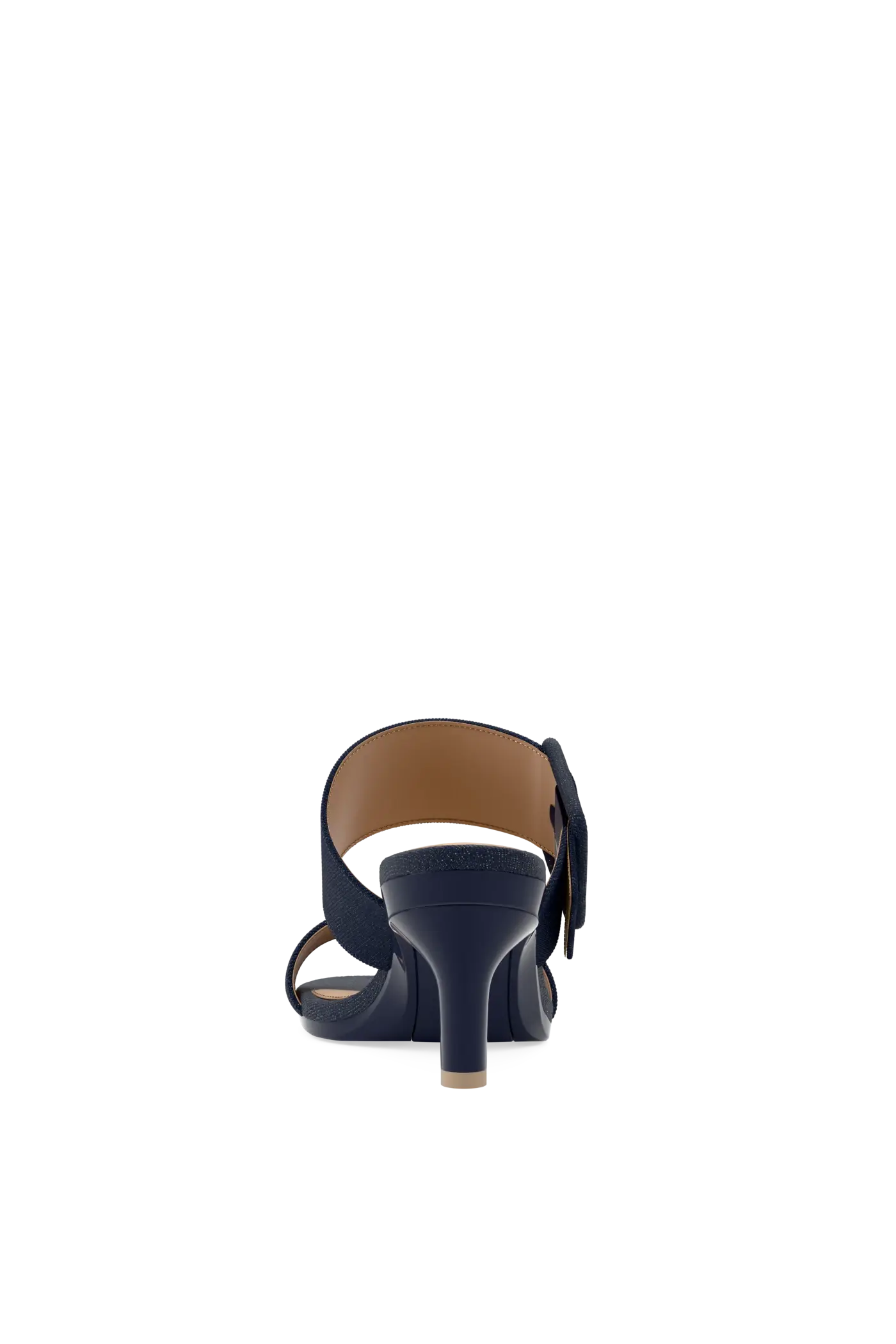 The Buckle Slide - Midnight Denim 3 Stiletto