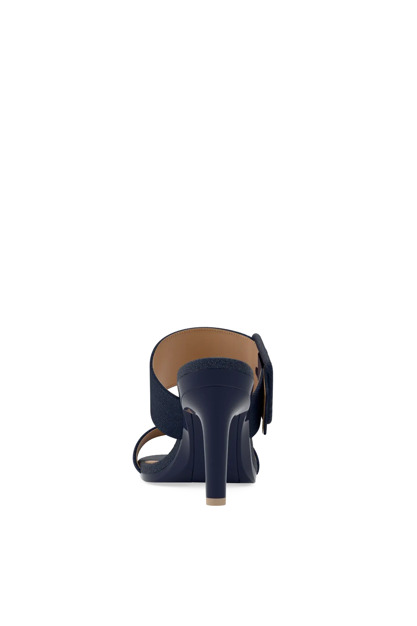 The Buckle Slide - Midnight Denim 4 Stiletto