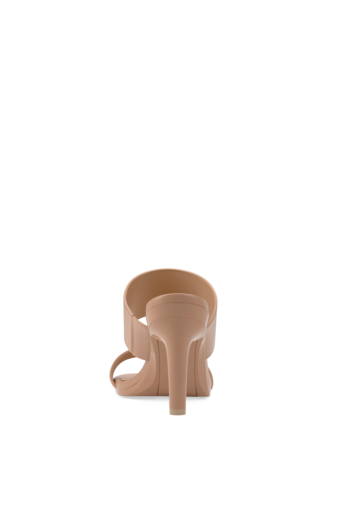 The Slide - Latte Leather 4 Stiletto