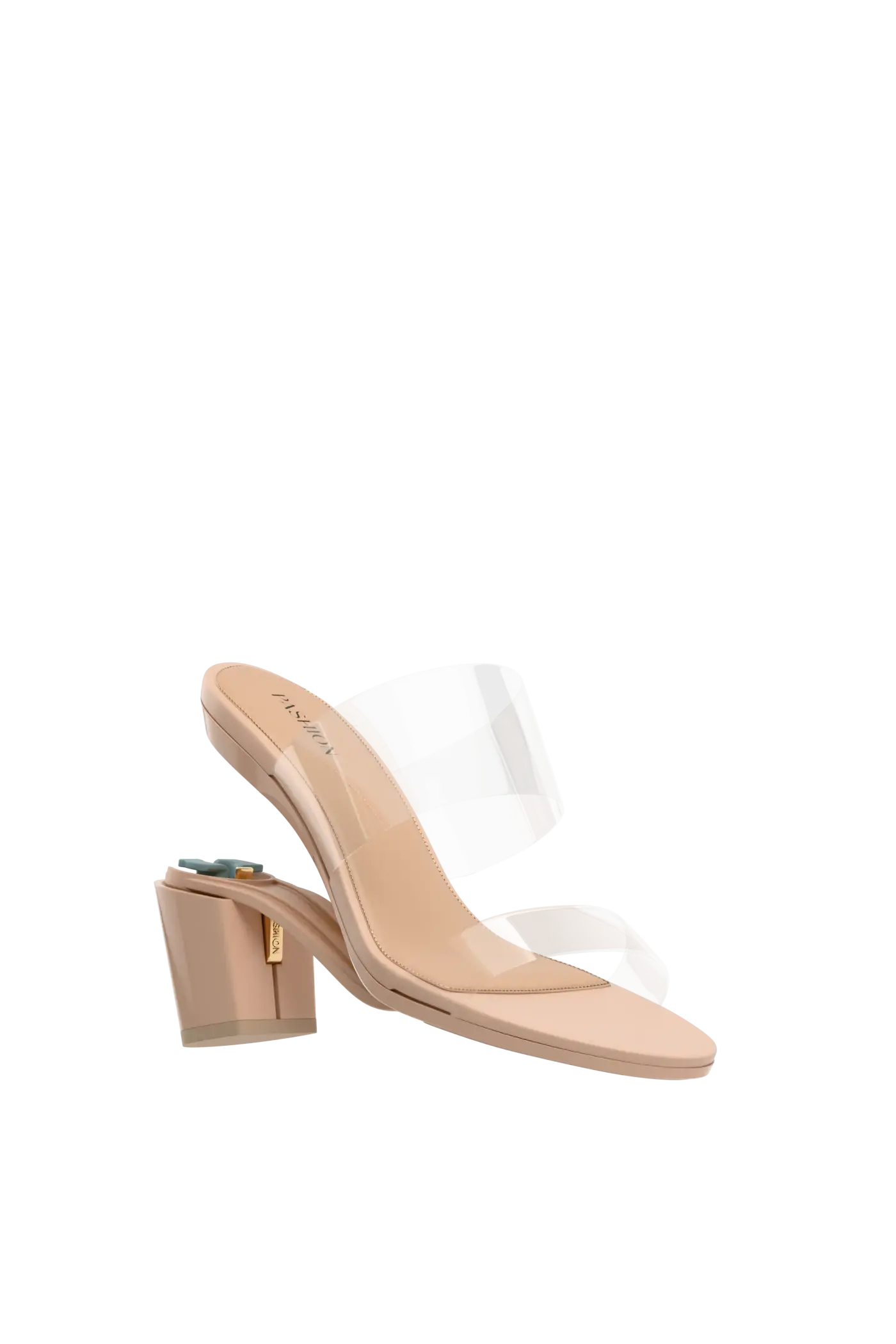 The Slide - Sand Transparent 3" Block