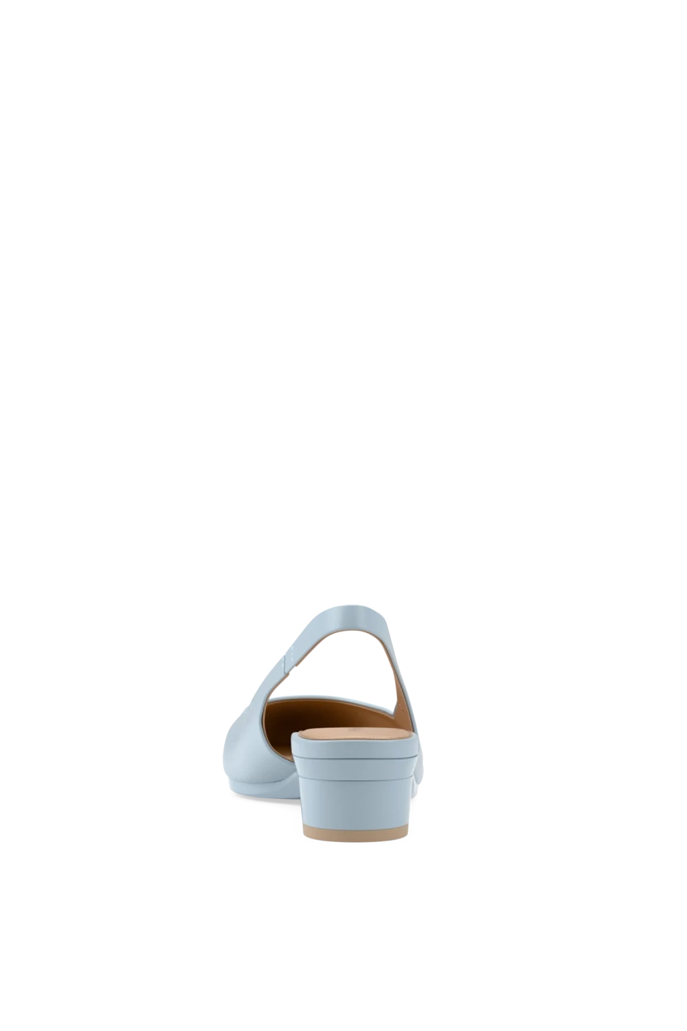 The Slingback - Baby Blue Leather